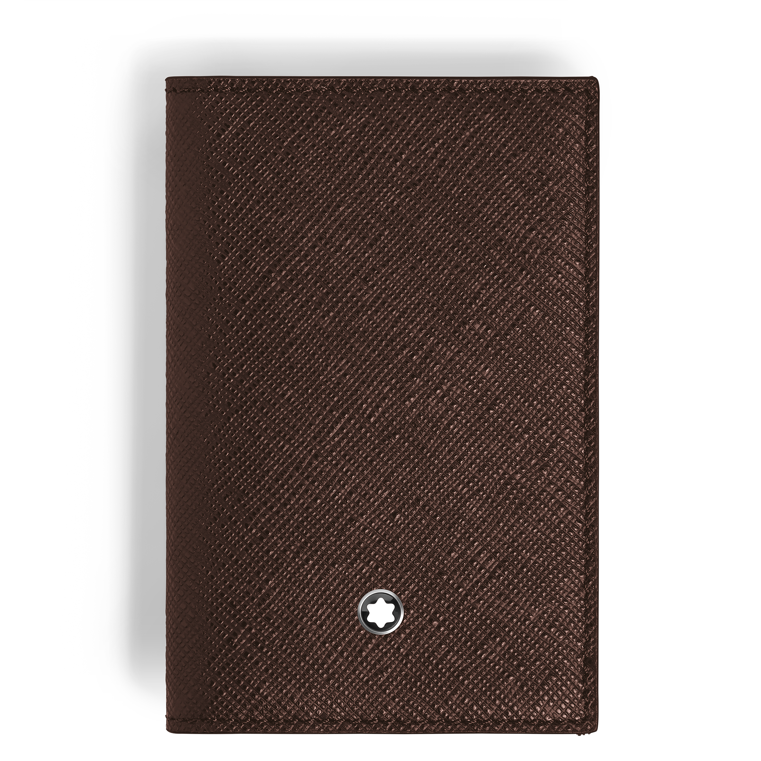 Montblanc - Card Holder 2Cc In Sartorial Leather - Leather - Mb223043 - Card Holders   Ebony Colour