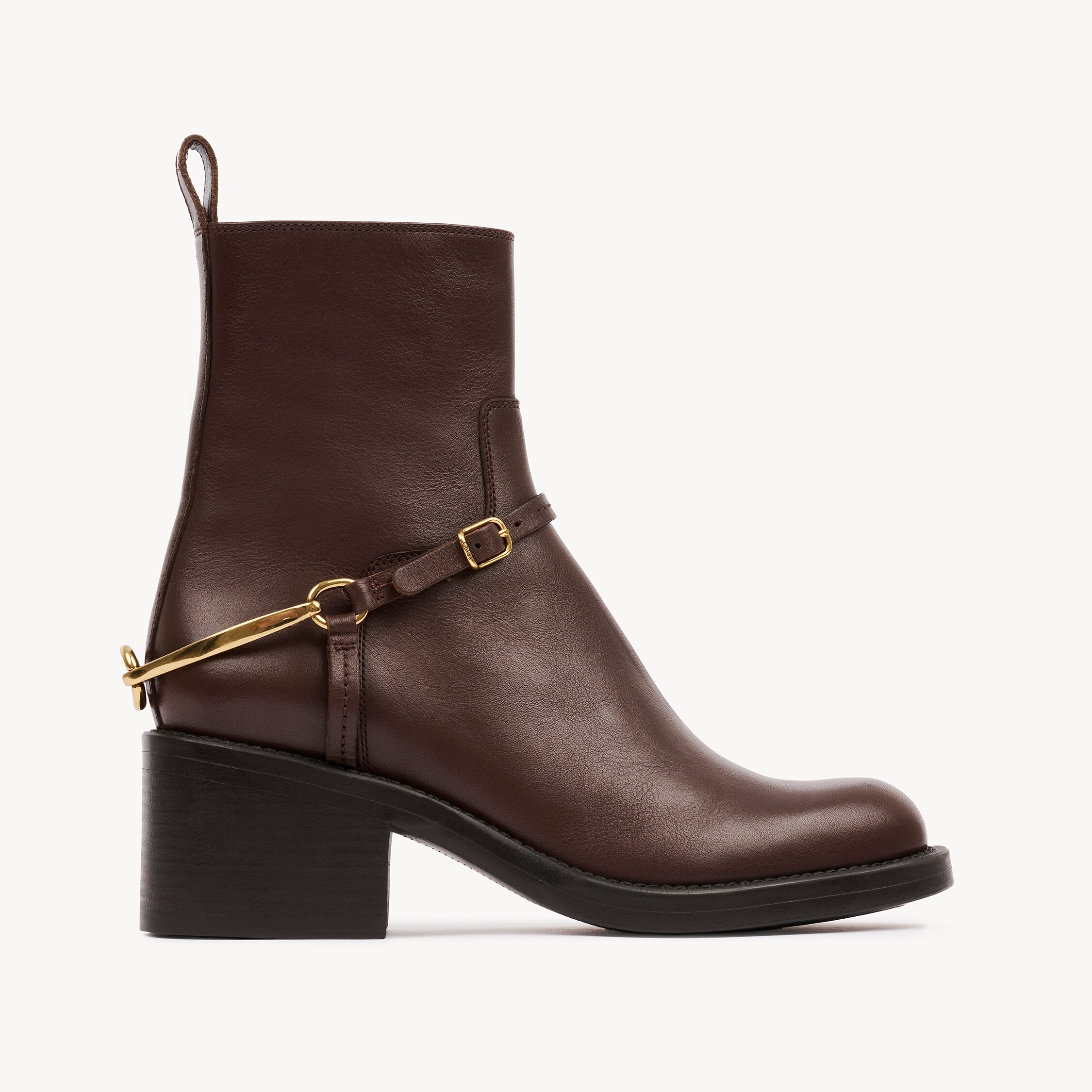 Chloé Dakota Ankle Boot In Brown