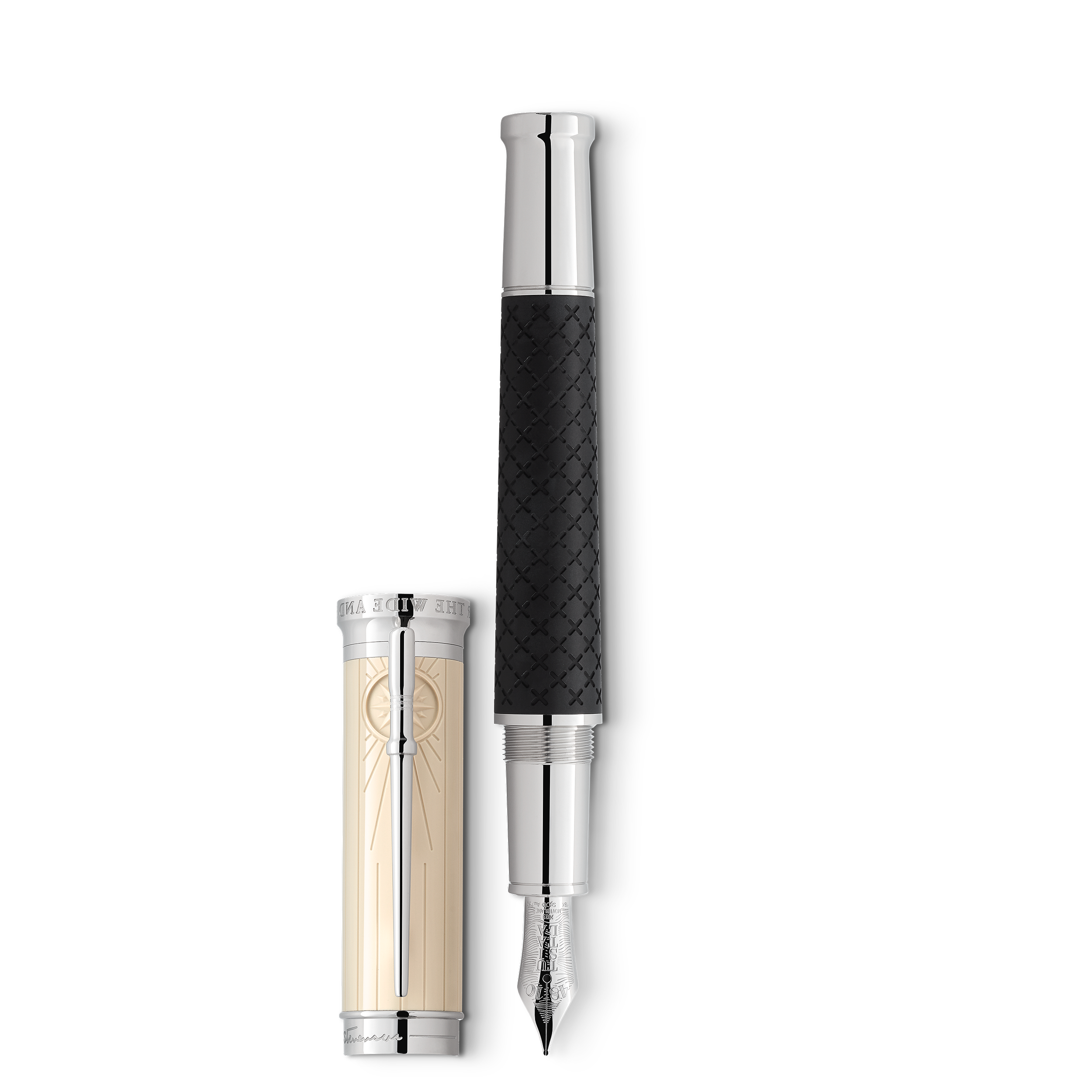 Montblanc - Writers Edition Homage To Robert Louis Stevenson Limited Edition Fountain Pen - Precious Resin - Mb129417 - Fountain Pens Black