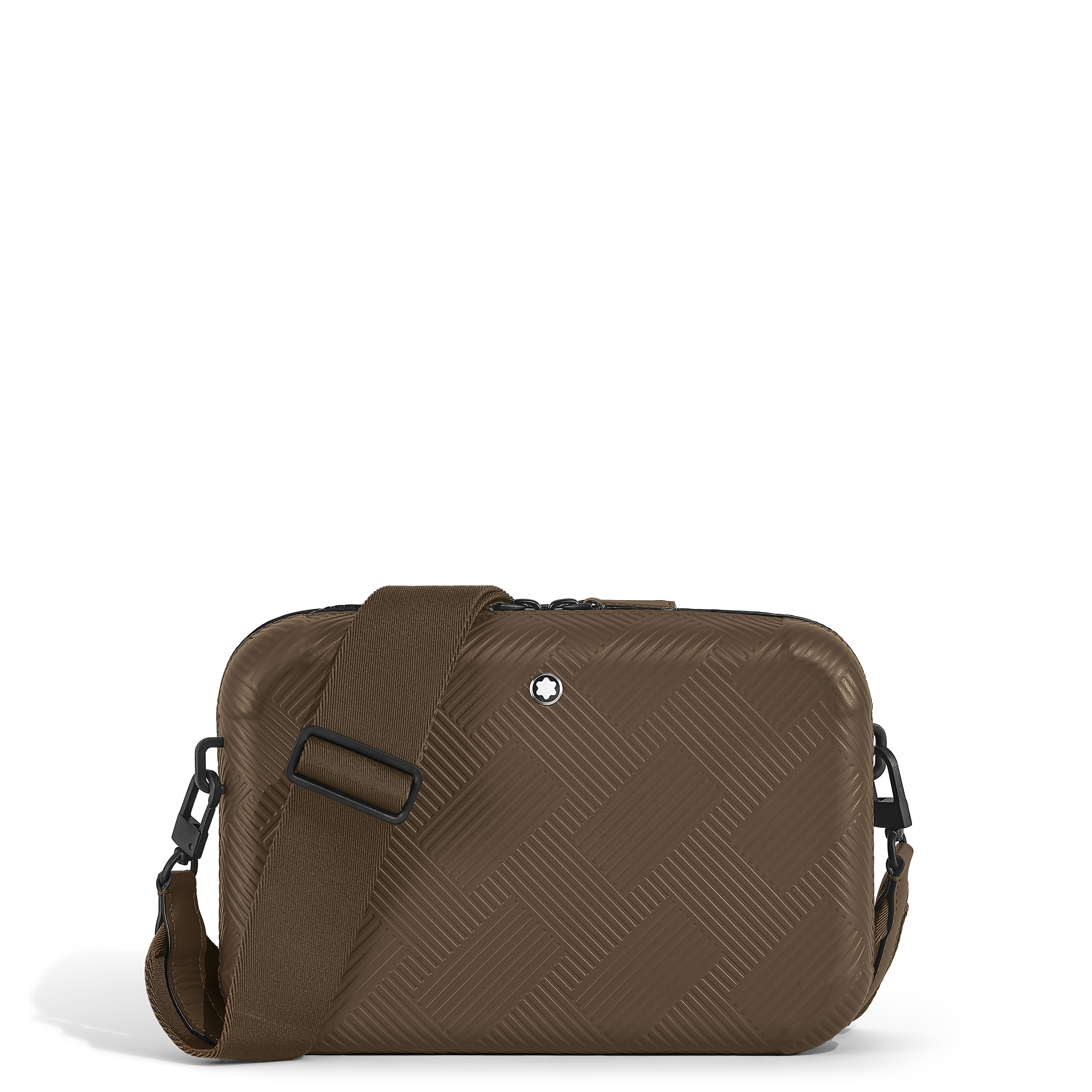 Montblanc - Travel Case In Extreme Leather - Leather - Mb198058 - Messengers   Noisette