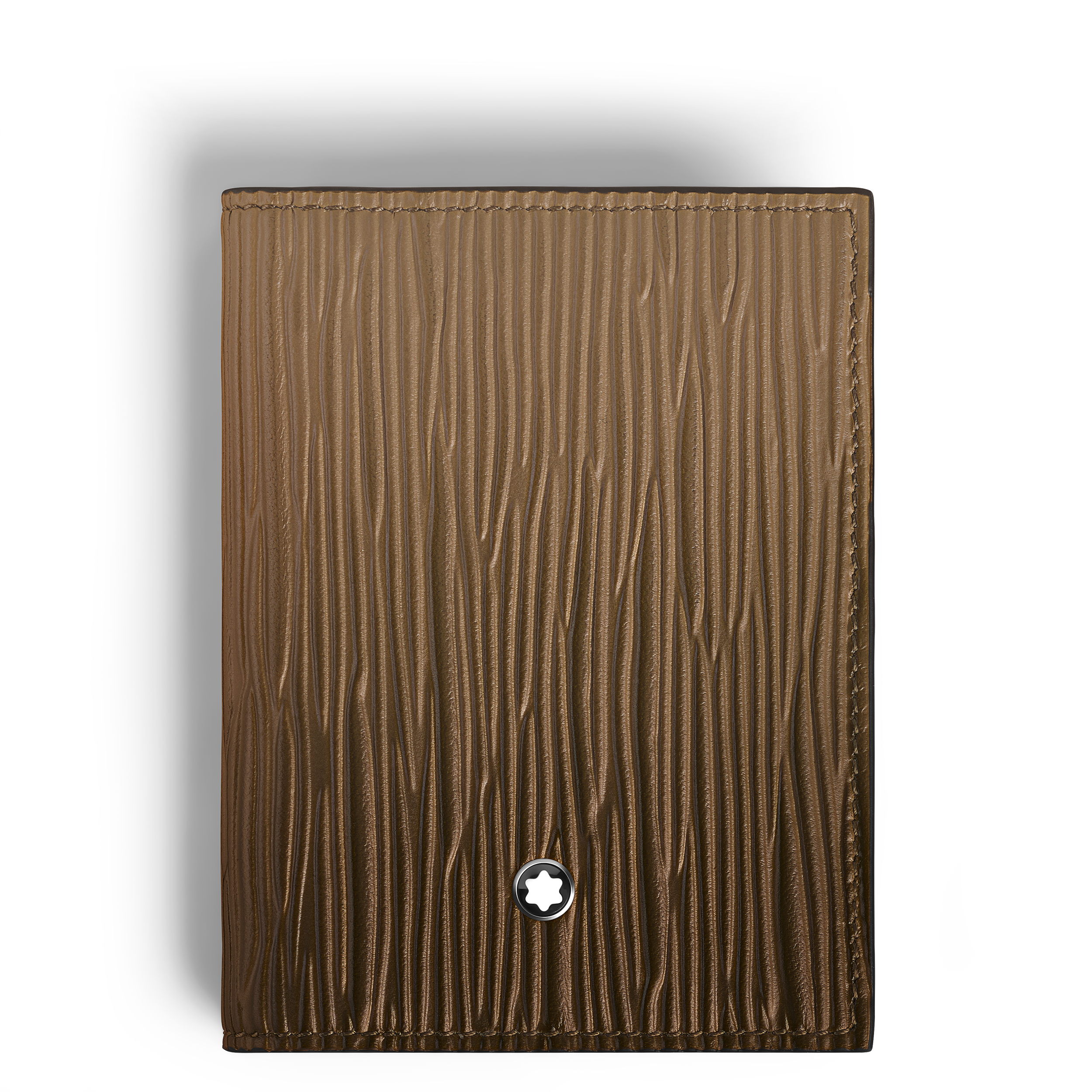 Montblanc - Card Holder 4Cc In Corteccia Sfumato Leather - Leather - Mb220278 - Card Holders   Sand