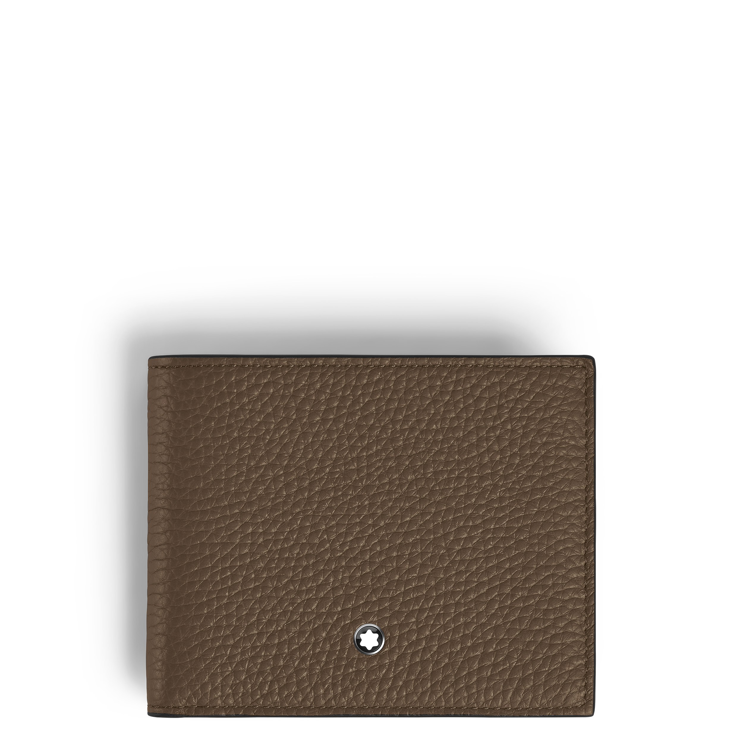 Montblanc - Wallet 6Cc In Grain Leather - Leather - Mb220199 - Wallets Men's Noisette