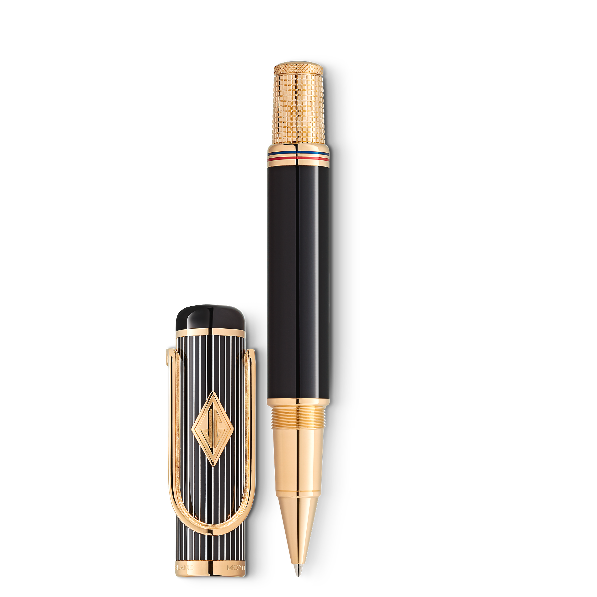 Montblanc - Great Characters Homage To The Great Gatsby Limited Edition 1925 Rollerball - Metal / Lacquer - Mb130655 - Rollerballs Black