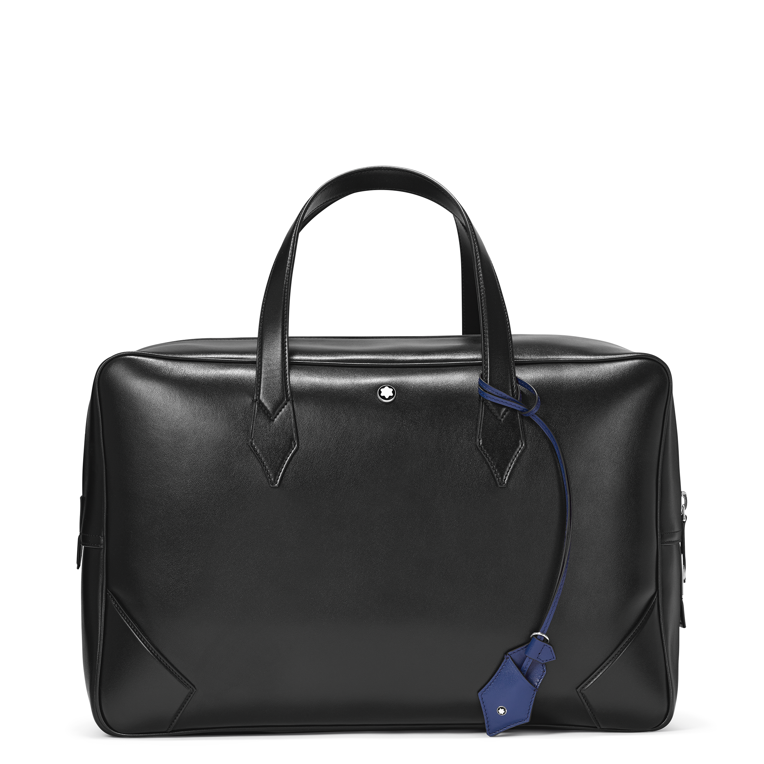 Montblanc - Weekender Bag 45 In Meisterstück Leather - Leather - Mb129666 - Duffle Bags   Black