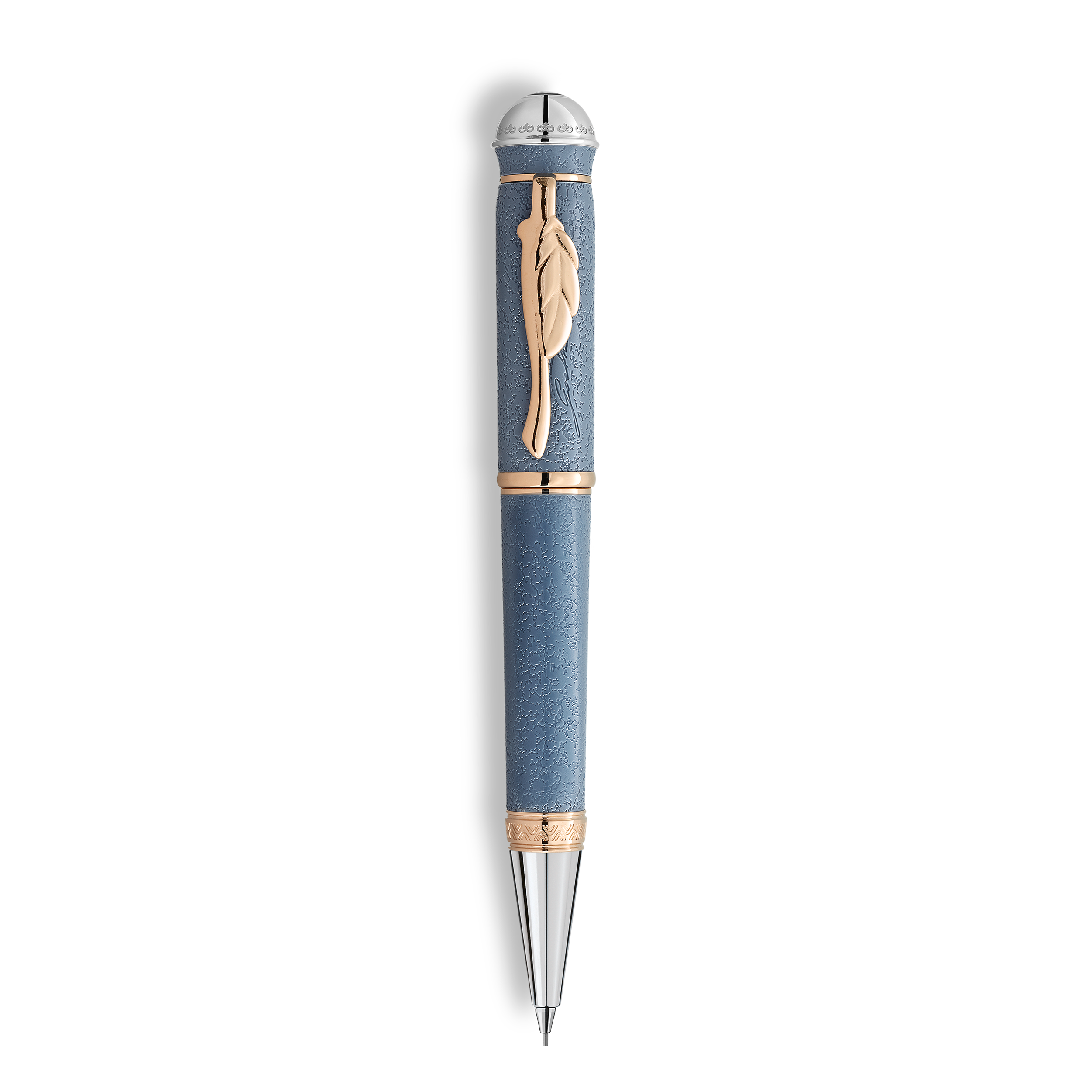 Montblanc - Writers Edition Homage To Johann Wolfgang Von Goethe Limited Edition Mechanical Pencil - Precious Resin - Mb136950 - Mechanical   Blue