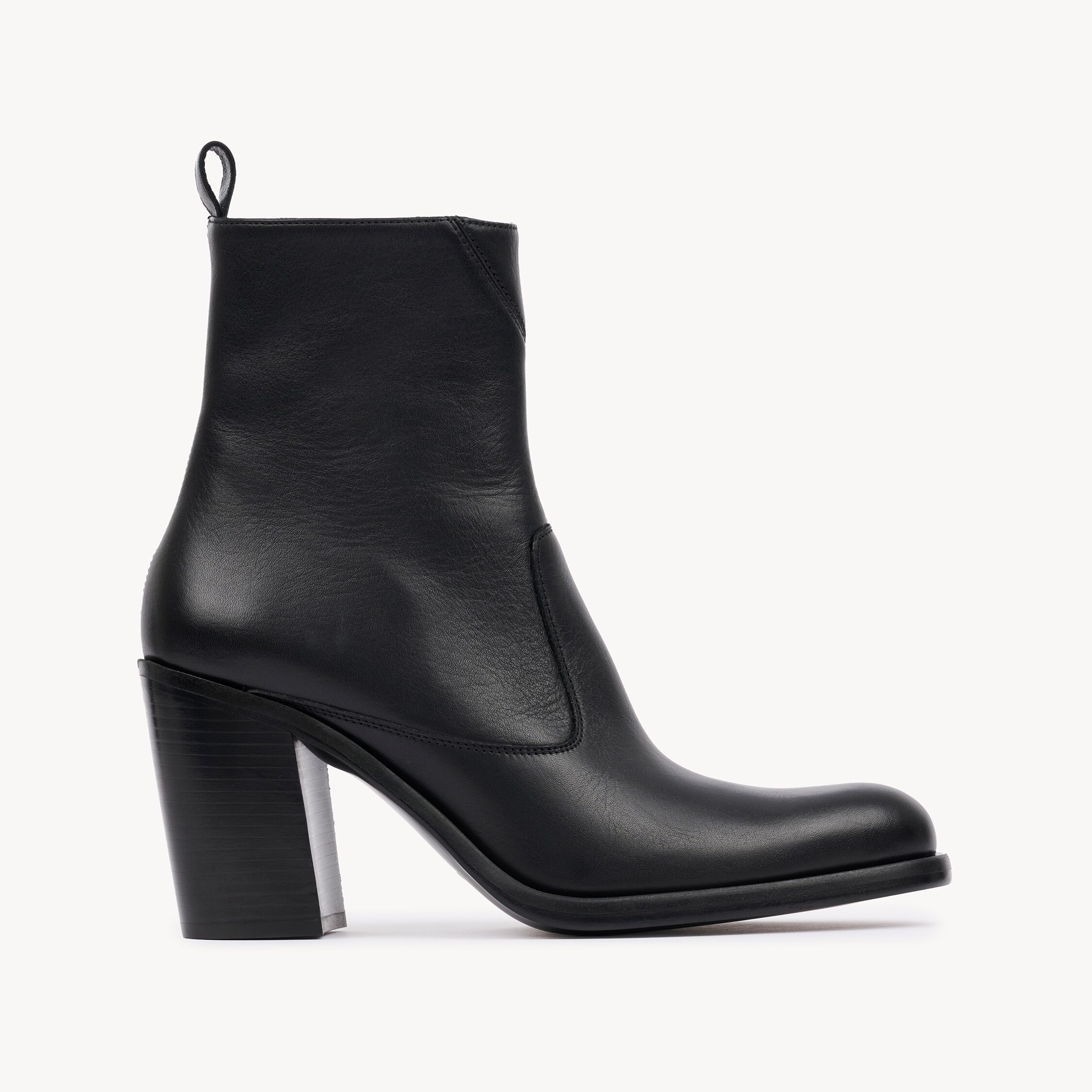 Chloé Phoenix Heeled Ankle Boot In Multi