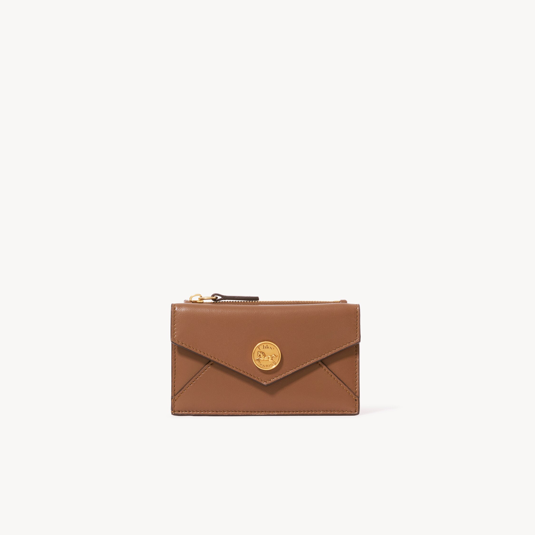 Chloé Small Envelope purse with card slots in soft & suede leather