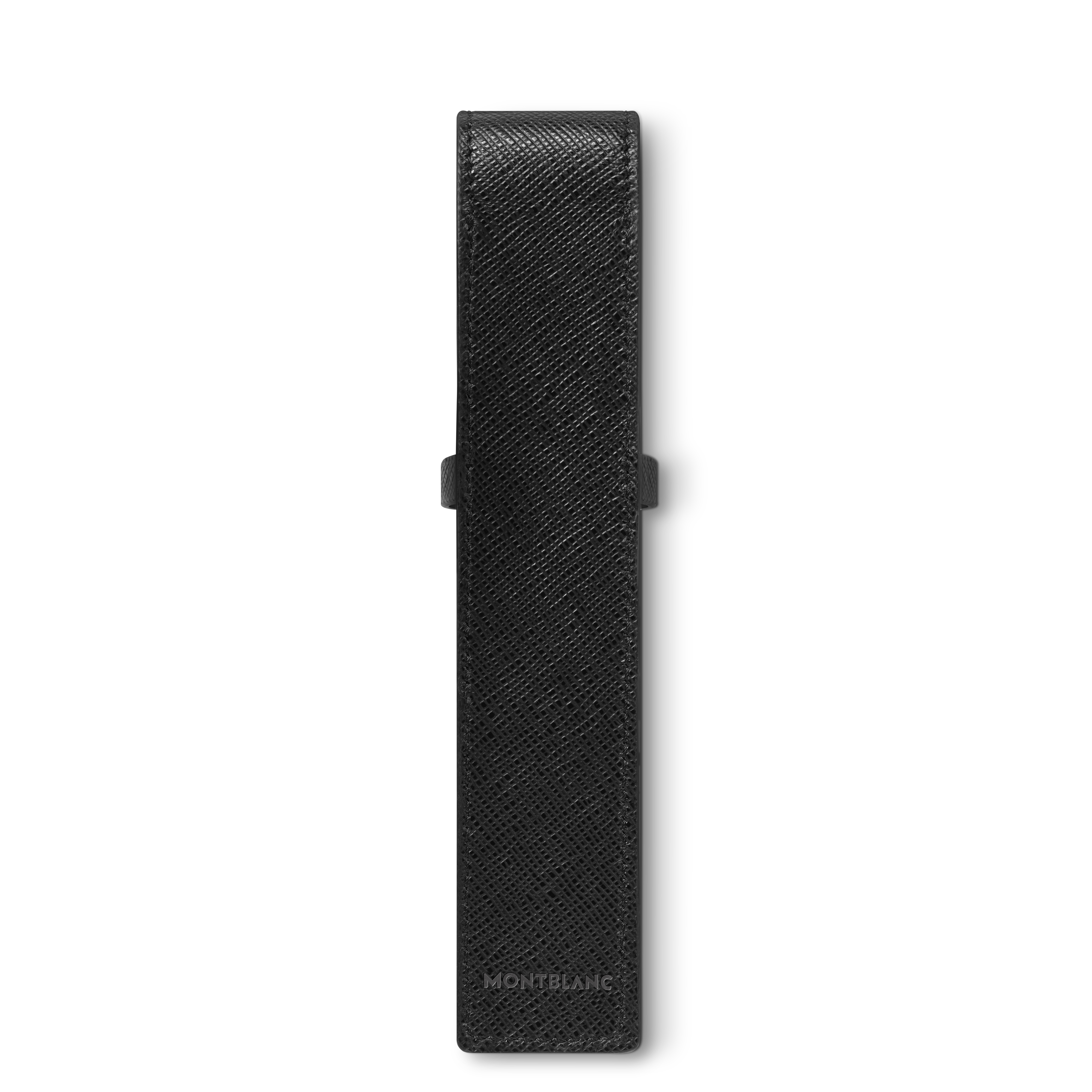  Montblanc - Astuccio Per 1 Strumento Da Scrittura Montblanc Envelope - Nero - Pellame - Mb130750 - Astucci Per Strumenti Da Scrittura 