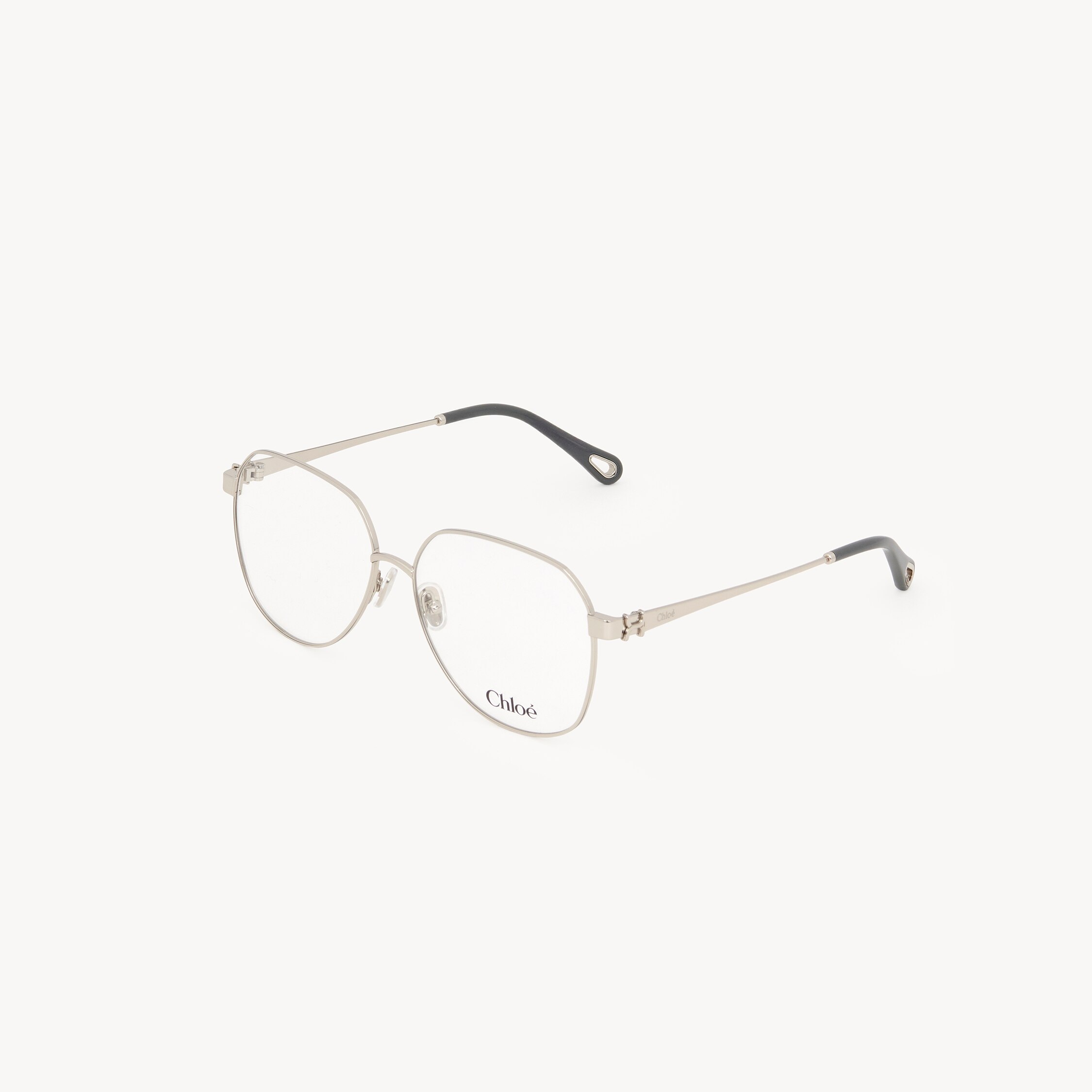 Chloé Marcie Eyeglasses In Metallic