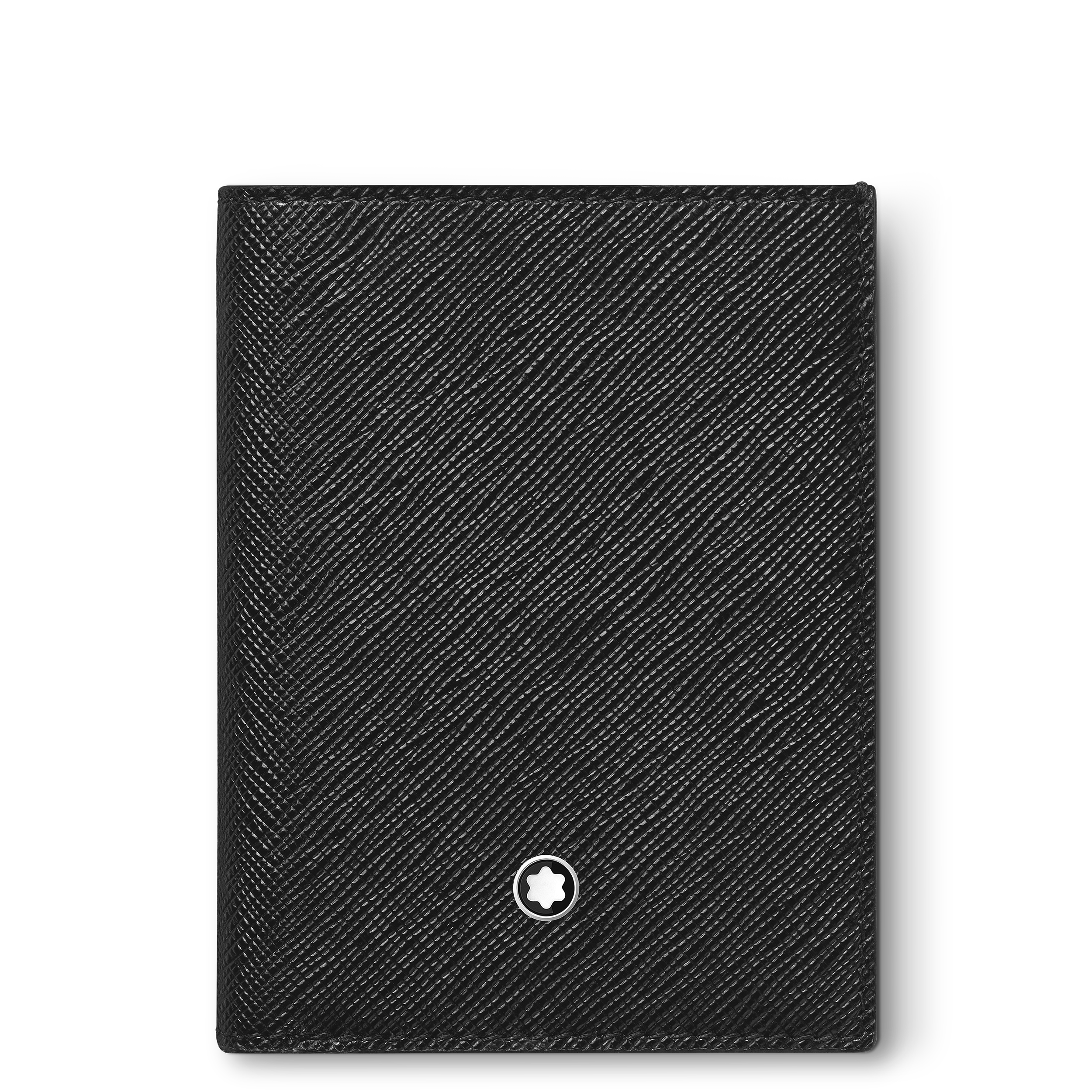 Montblanc - Mini Wallet 4Cc In Sartorial Leather - Leather - Mb130321 - Wallets   Black