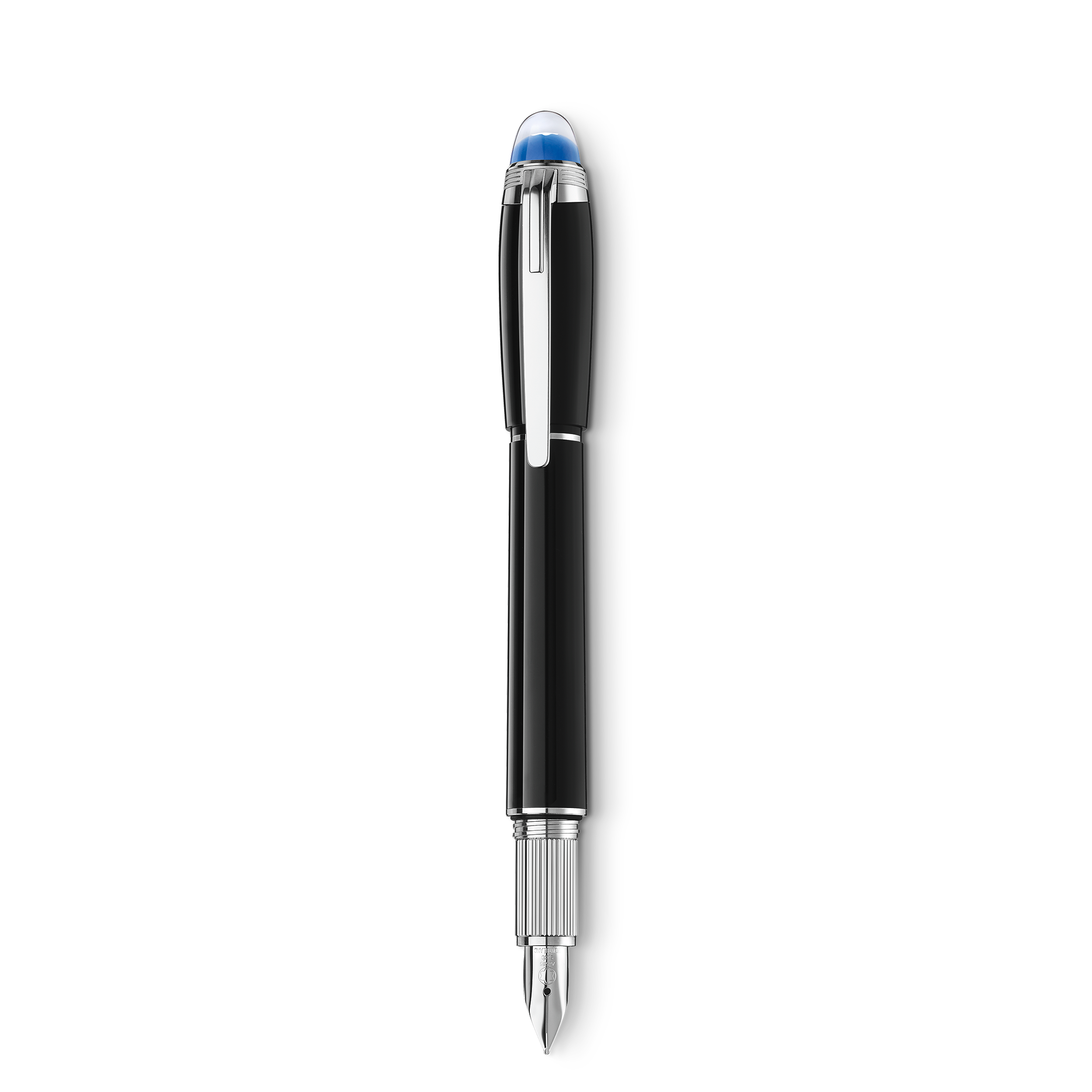 Montblanc - Starwalker Precious Resin Fountain Pen Piston Converter - Precious Resin - Mb132532 - Fountain Pens Black