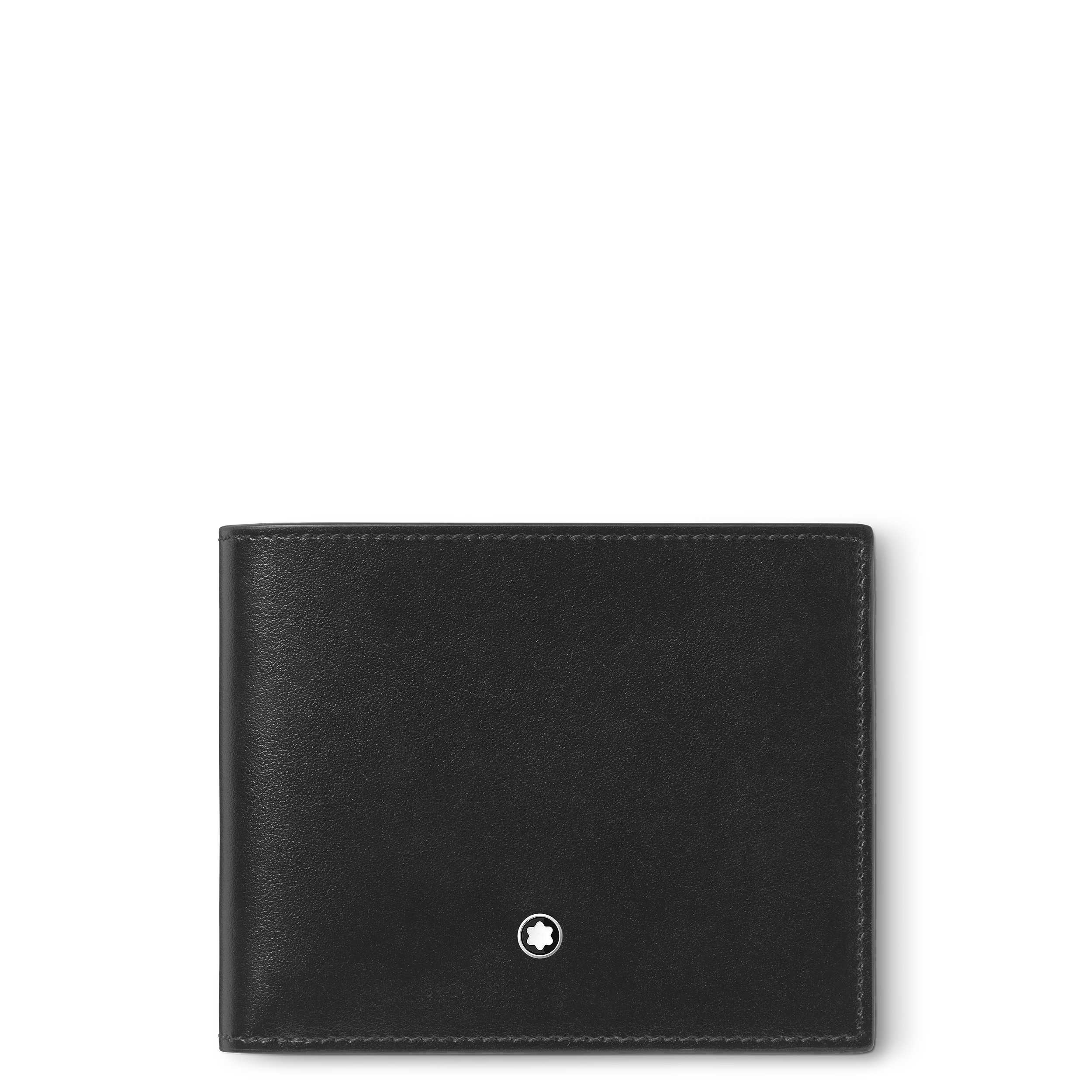 Montblanc - Wallet 6Cc In Meisterstück Leather - Leather - Mb198308 - Wallets Men's Black