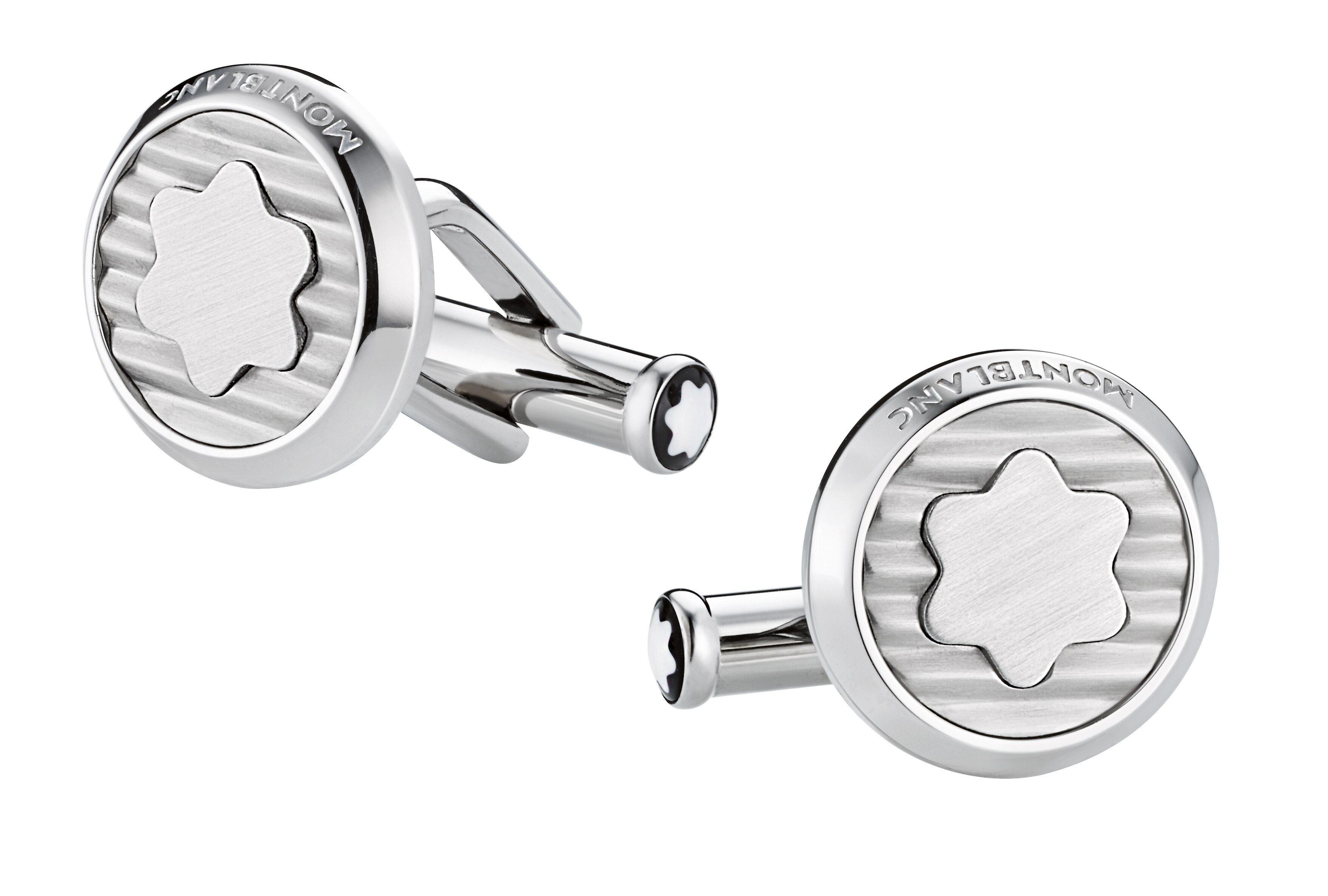  Montblanc - Urban Spirit Manschettenknöpfe - Edelstahl - Mb114770 - Cufflinks 