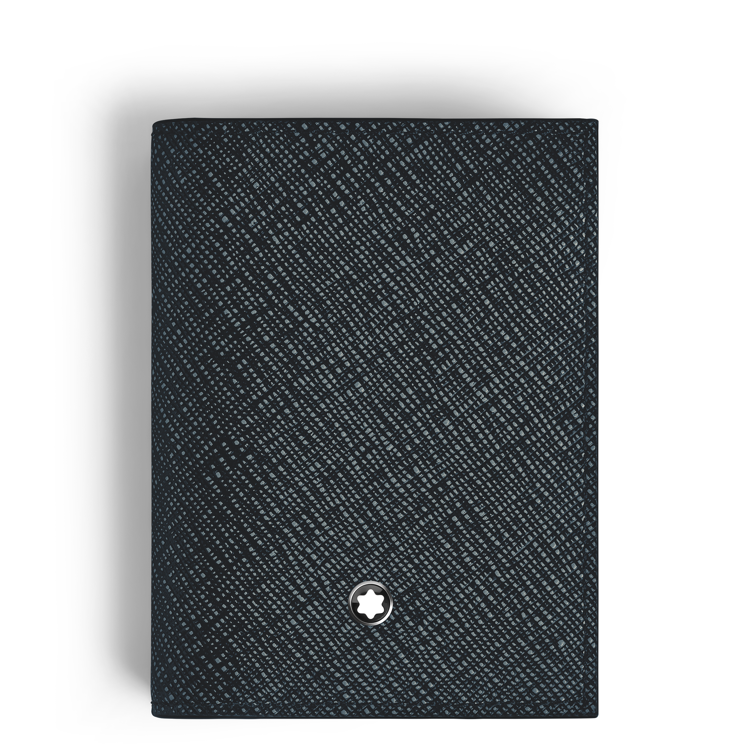Montblanc - Card Holder 4Cc In Sartorial Leather - Leather - Mb220391 - Card Holders   Tweed Blue
