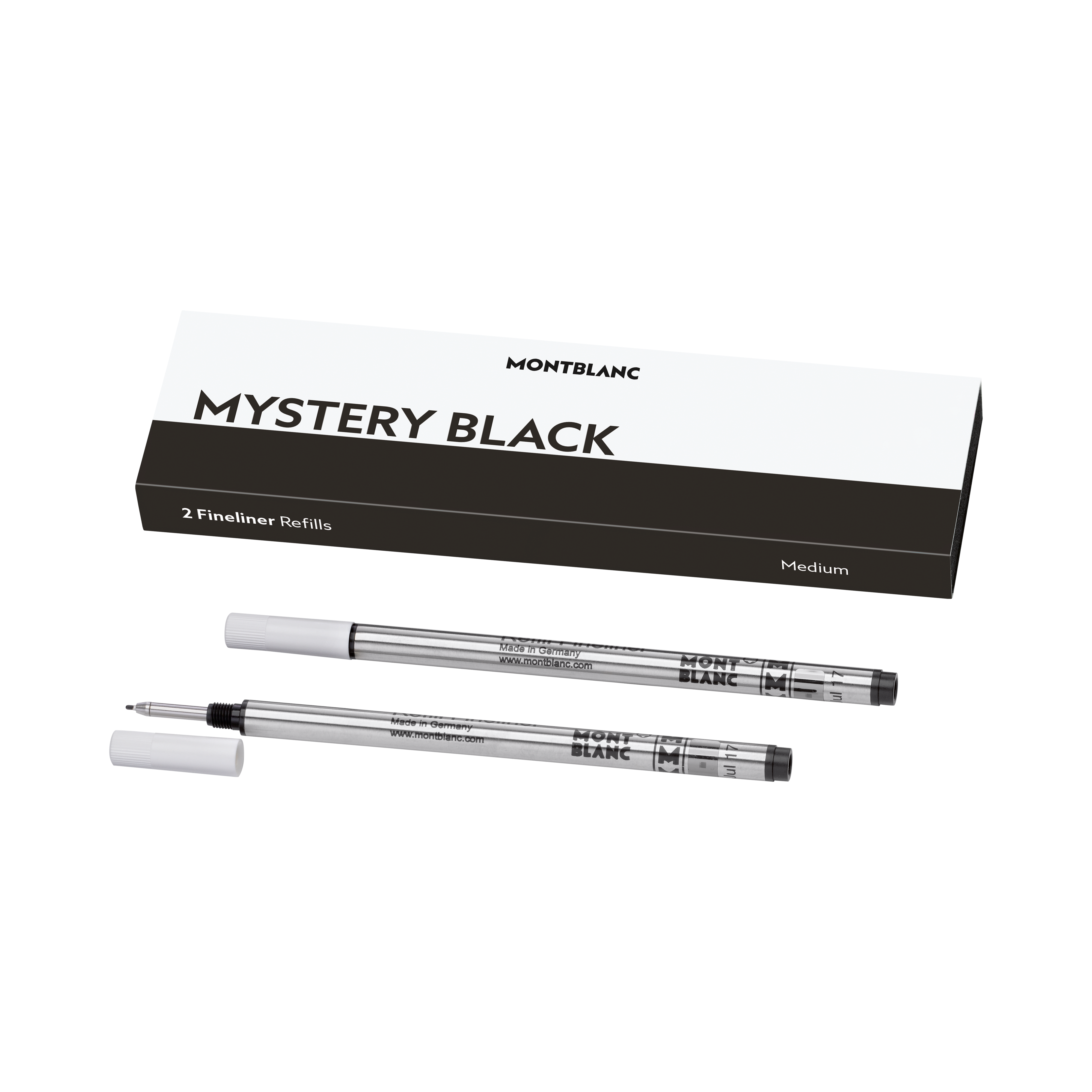 Montblanc Fineliner-Minen Mystery Black M 2 Stk. - Image 2