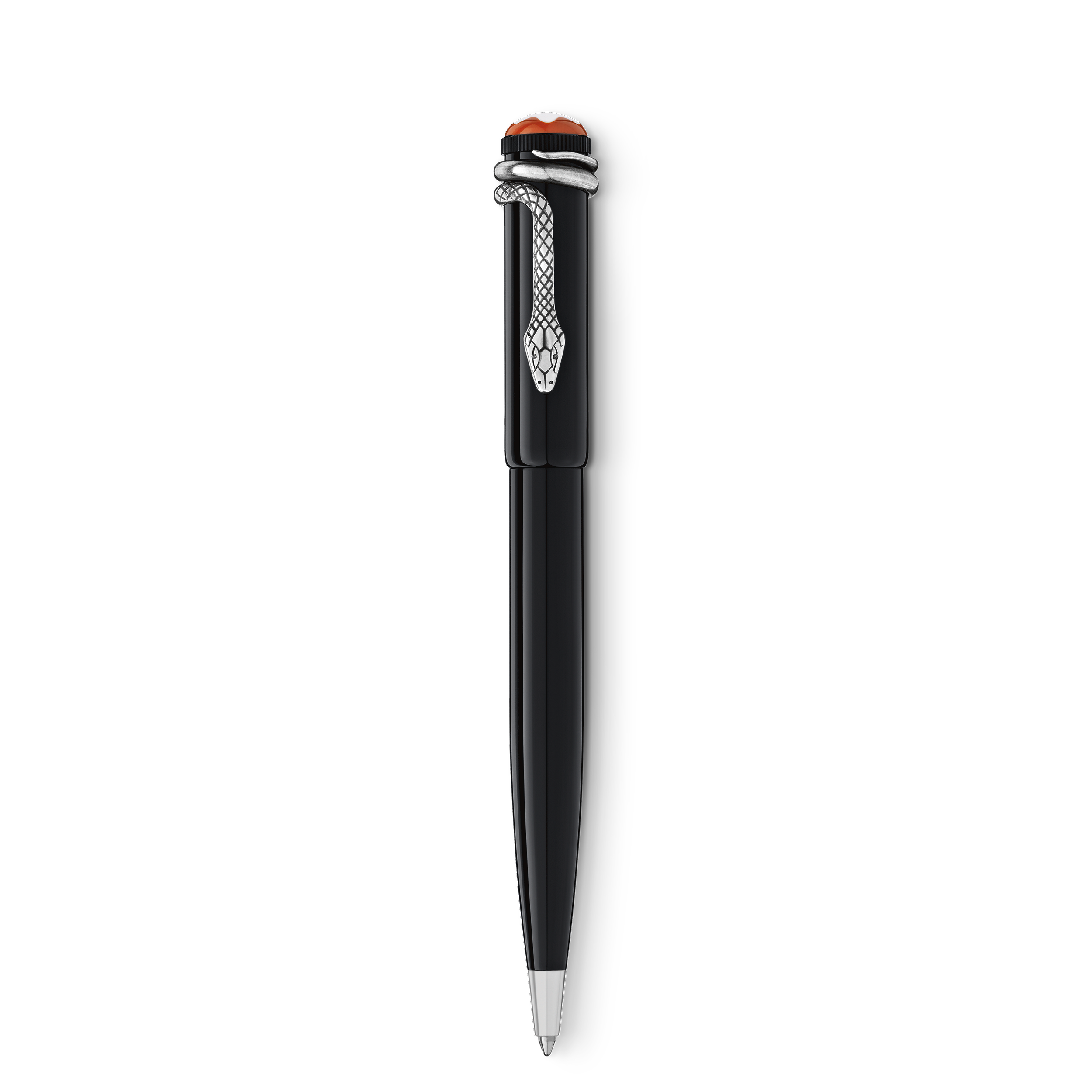  Montblanc - Penna A Sfera Montblanc Heritage Rouge Et Noir Edizione Speciale - Nero - Pregiata Lacca - Mb132110 - Penne A Sfera 