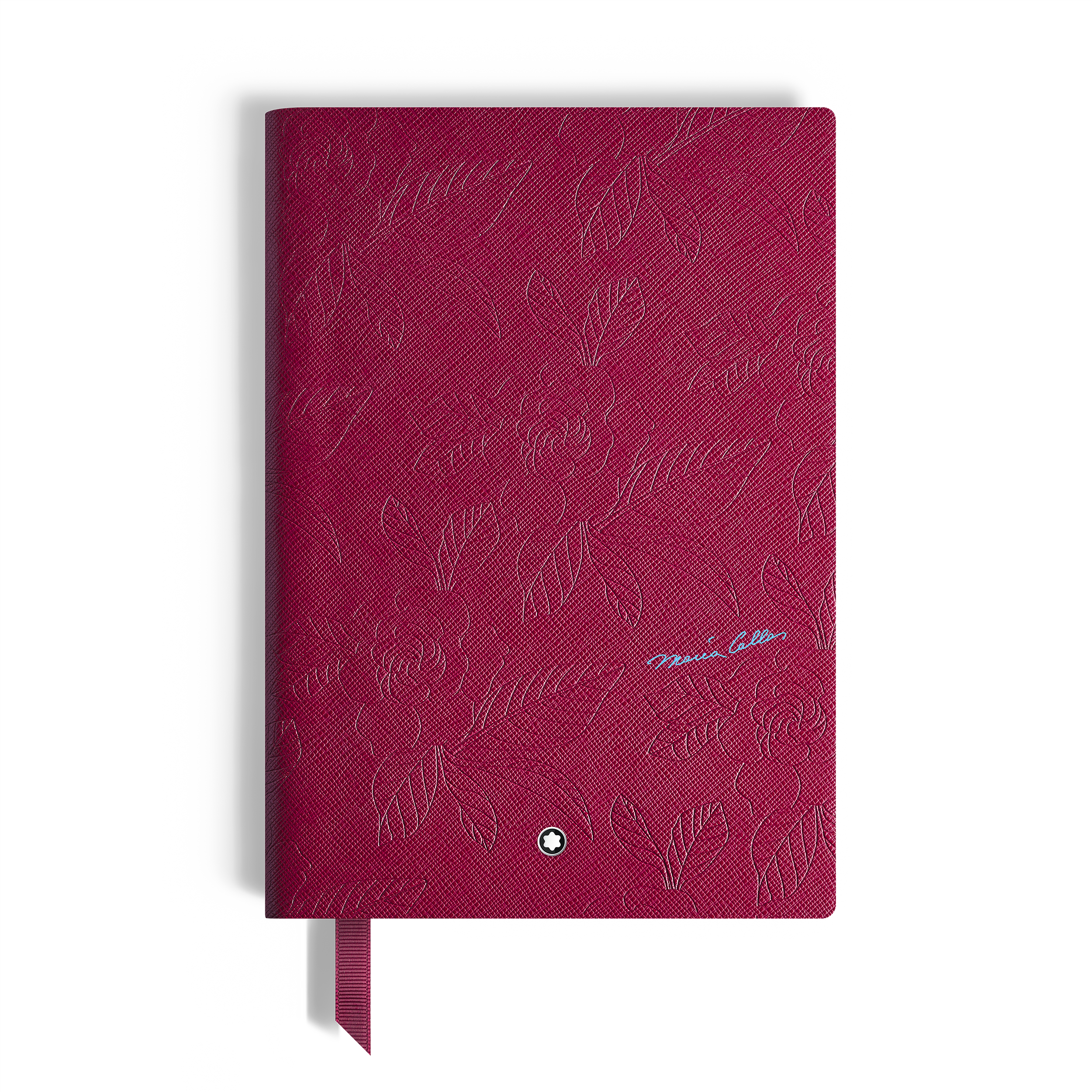 Montblanc - Medium Notebook  Maria Callas  Lined Pages - Paper - Mb136638 - Notebooks   Red