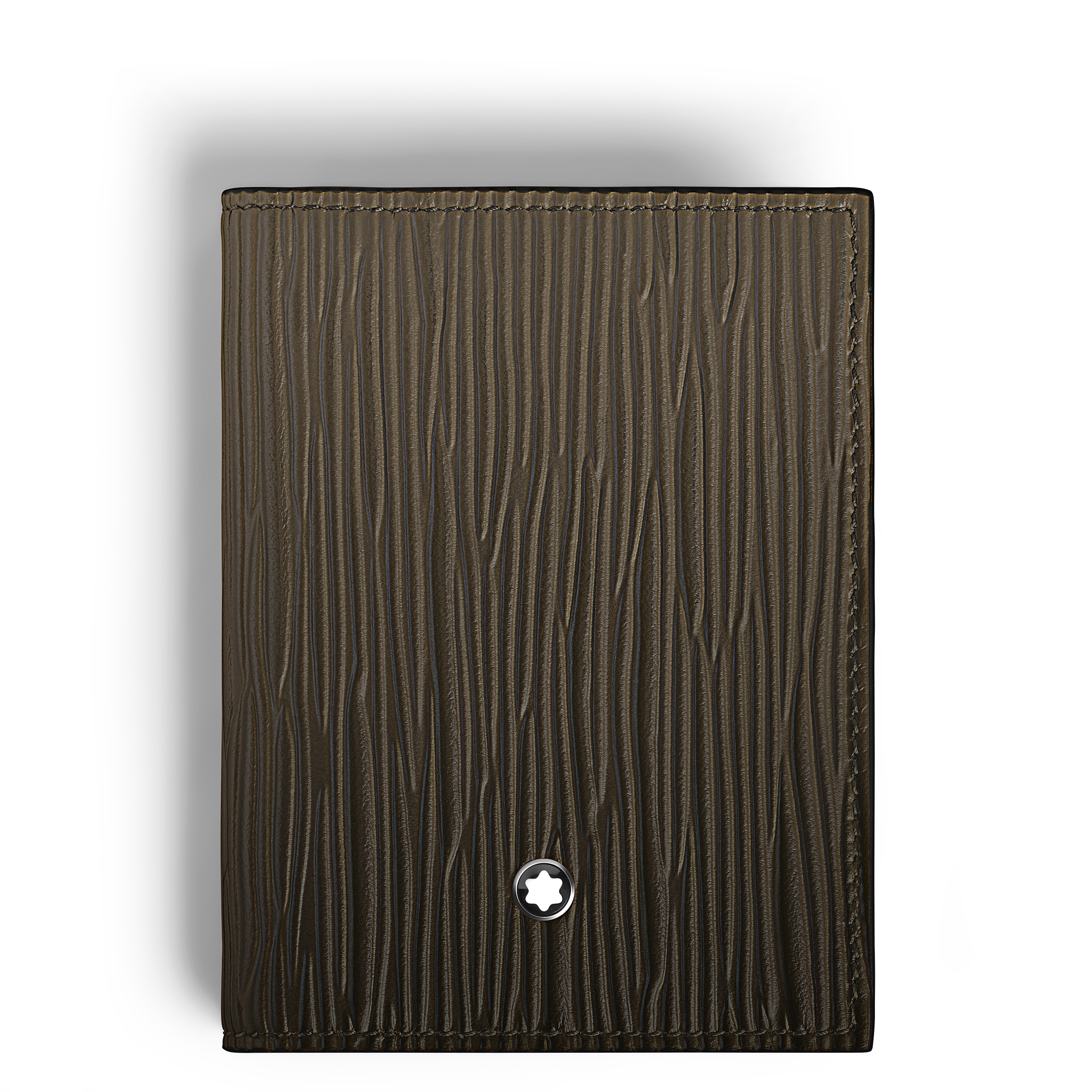 Montblanc - Card Holder 4Cc In Corteccia Sfumato Leather - Leather - Mb220276 - Card Holders   Khaki
