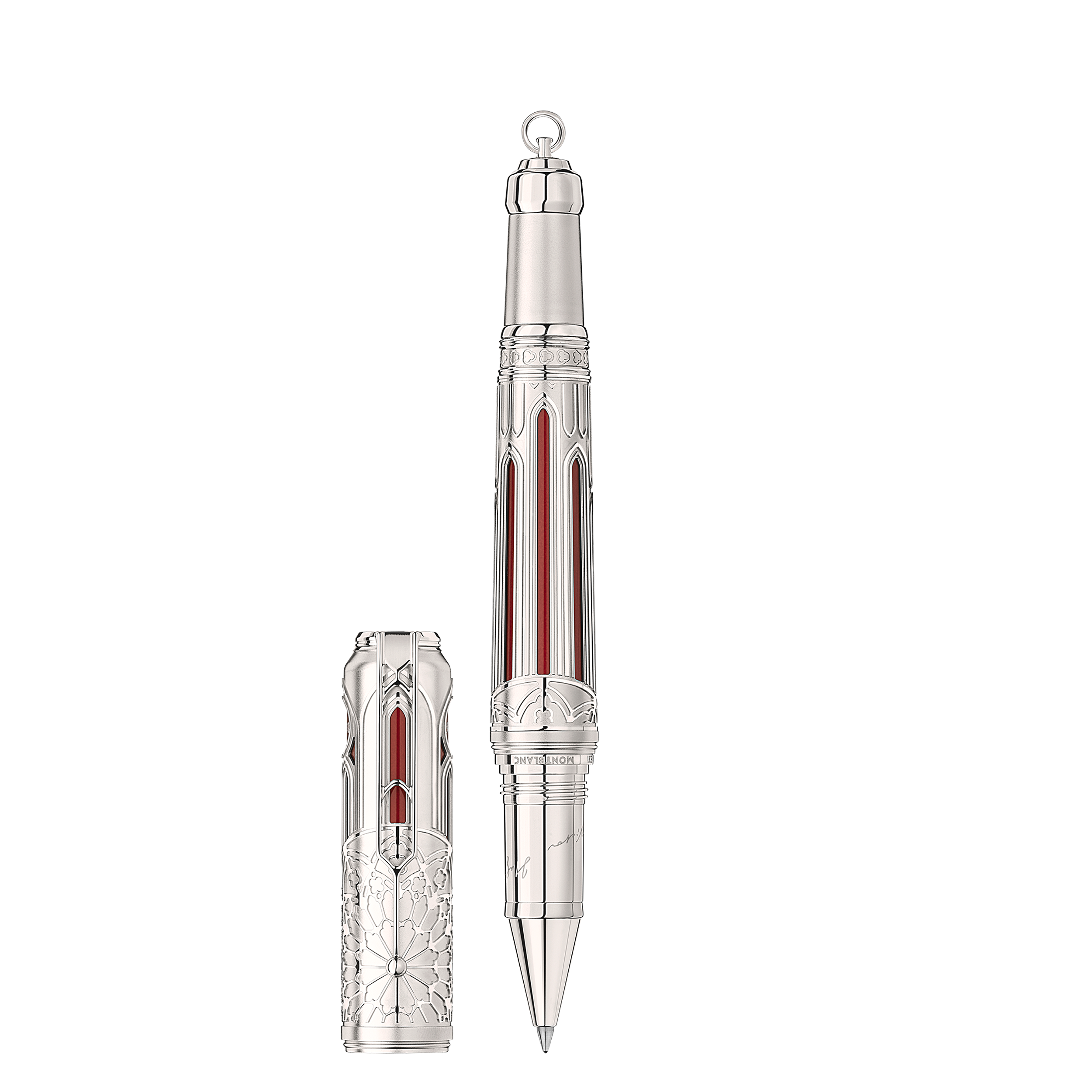 Montblanc - Rollerball Pen Writers Edition Homage To Victor Hugo Limited Edition 1831 - Metal - Mb125498 - Rollerballs   Silver