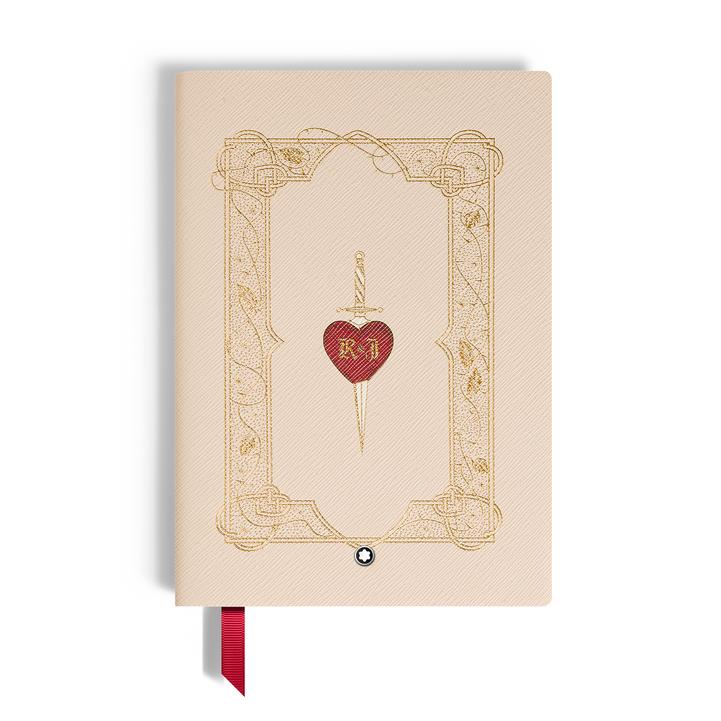 Montblanc - Medium Notebook  Meisterstück Romeo & Juliet  Lined Pages - Paper - Mb136634 - Notebooks   White