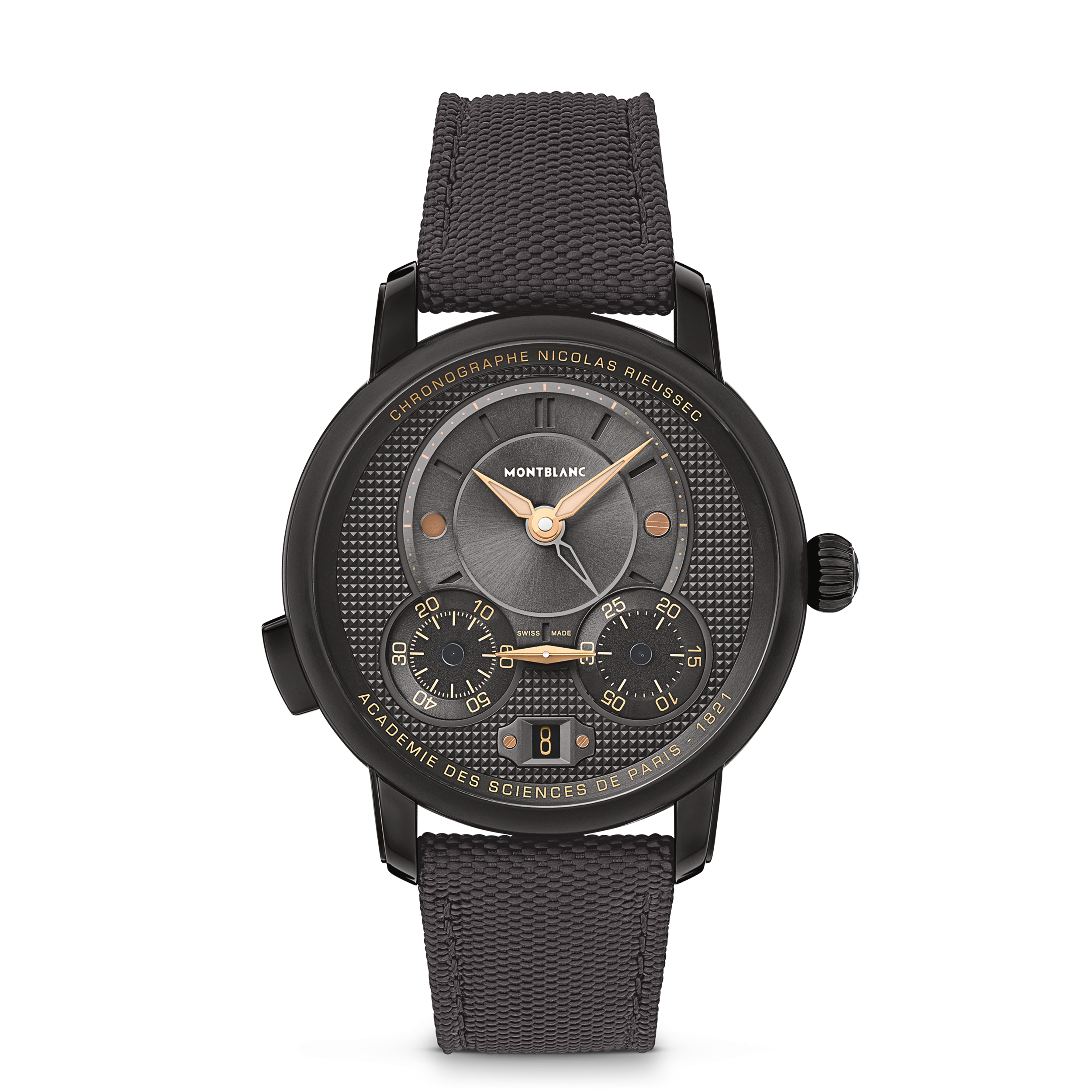  Montblanc - Montblanc Star Legacy Nicolas Rieussec Chronograph 43 Mm Limited Edition – 500 Exemplare - Schwarz - Mb130985 - Uhr 