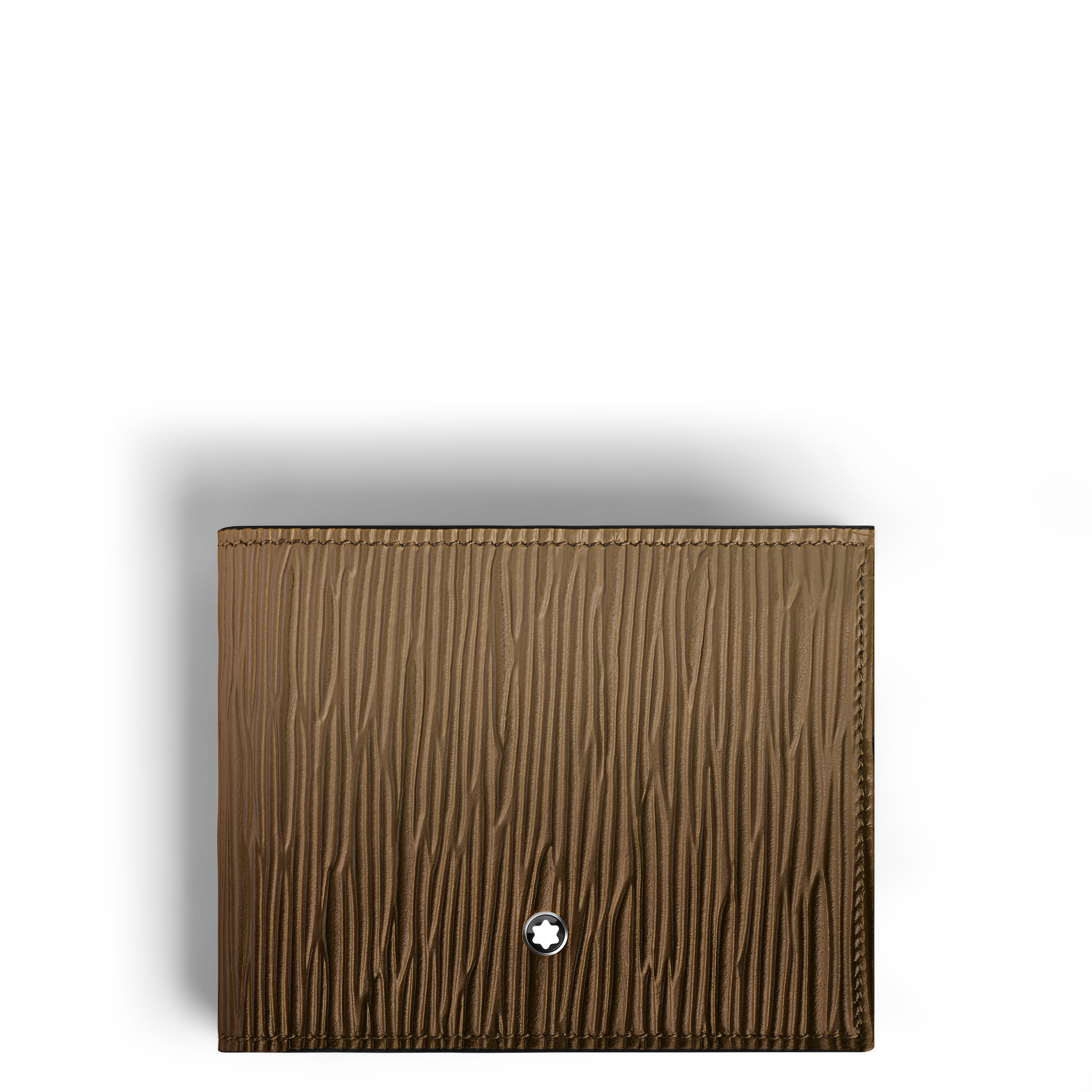  Montblanc - Brieftasche 6 Cc Aus Corteccia-sfumato-leder - Sandfarben - Leder - Mb220275 - Brieftaschen 