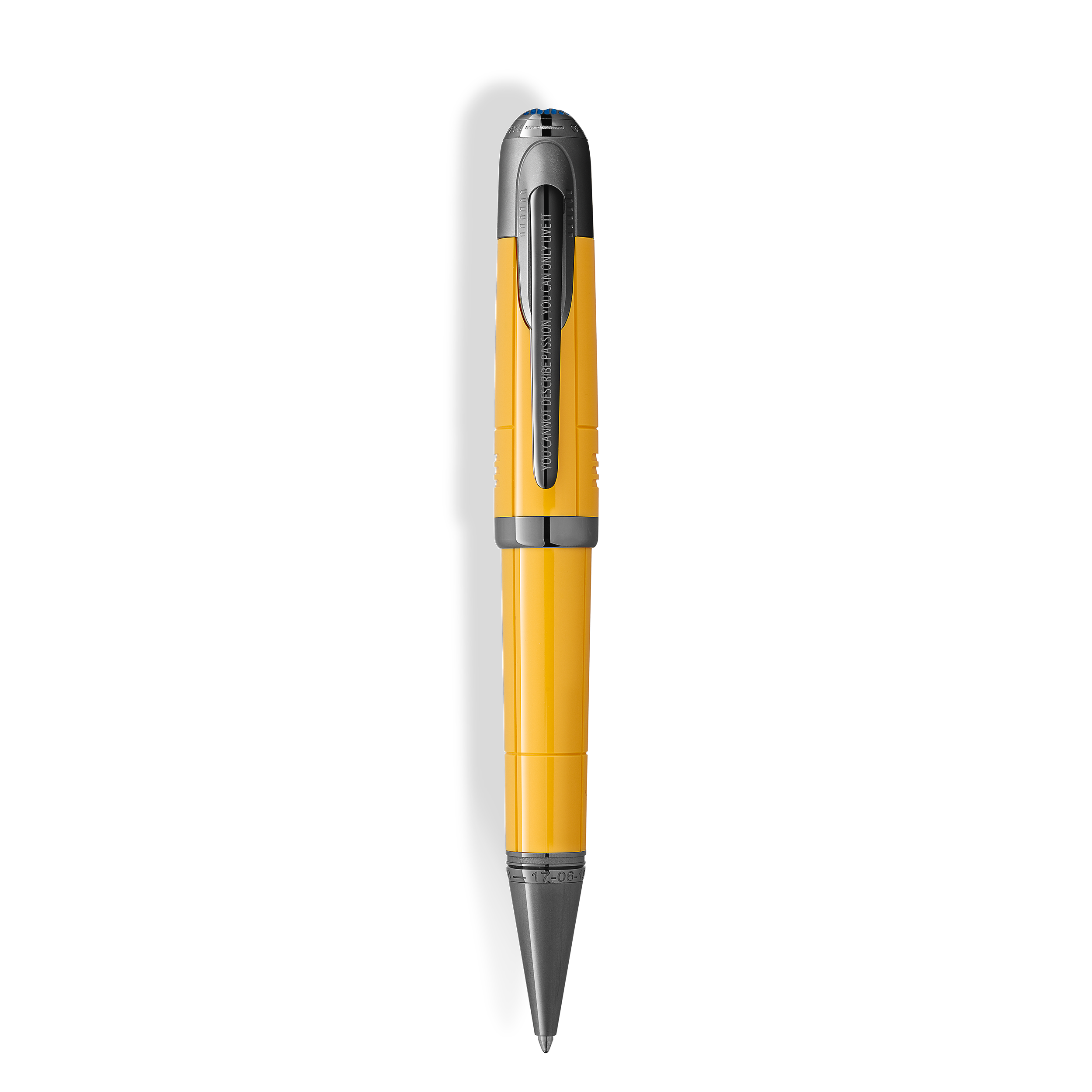 Montblanc - Great Characters Enzo Ferrari Special Edition Giallo Modena Ballpoint - Precious Resin - Mb130663 - Ballpoints   Yellow