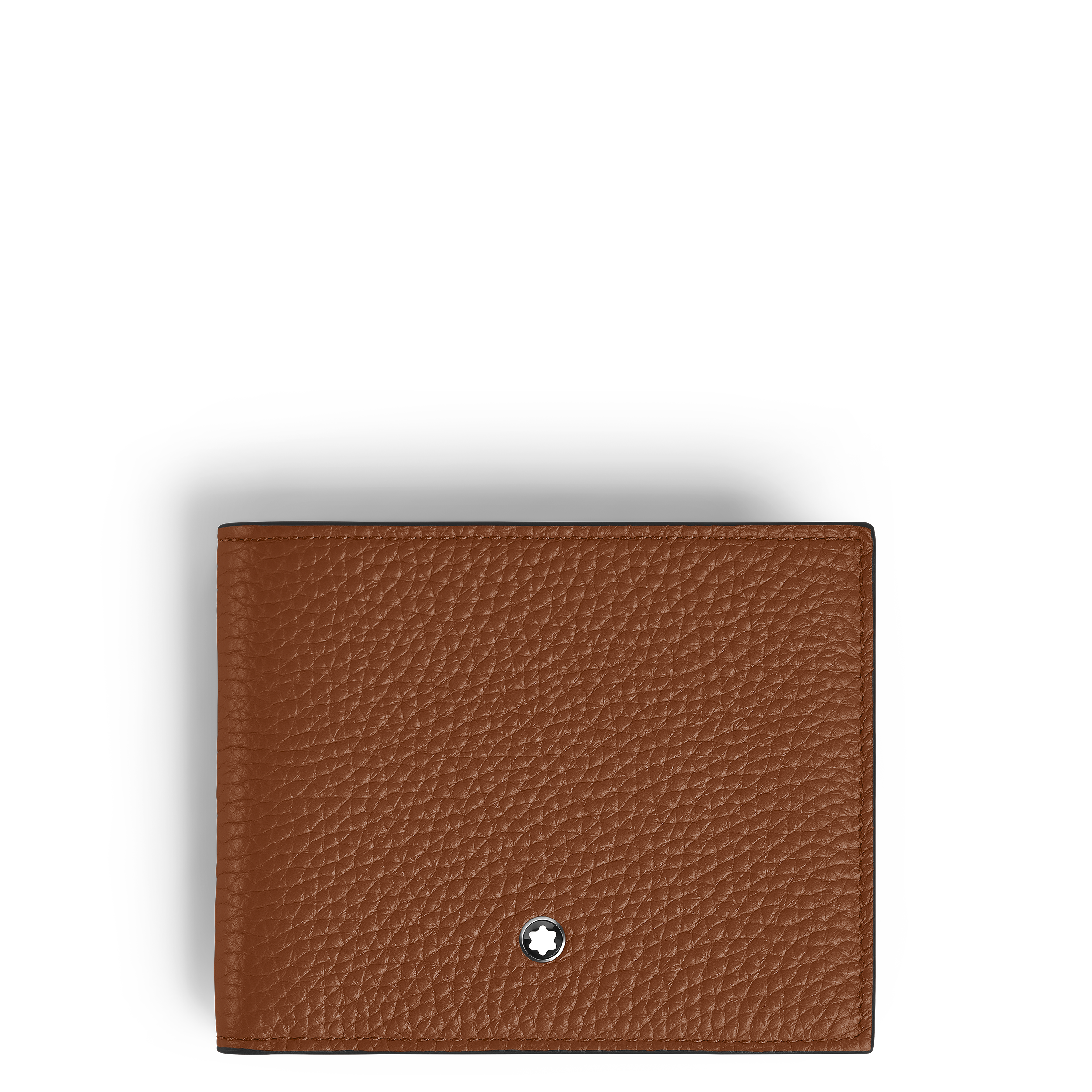 Montblanc - Wallet 6Cc In Grain Leather - Leather - Mb221398 - Wallets Men's Fauve