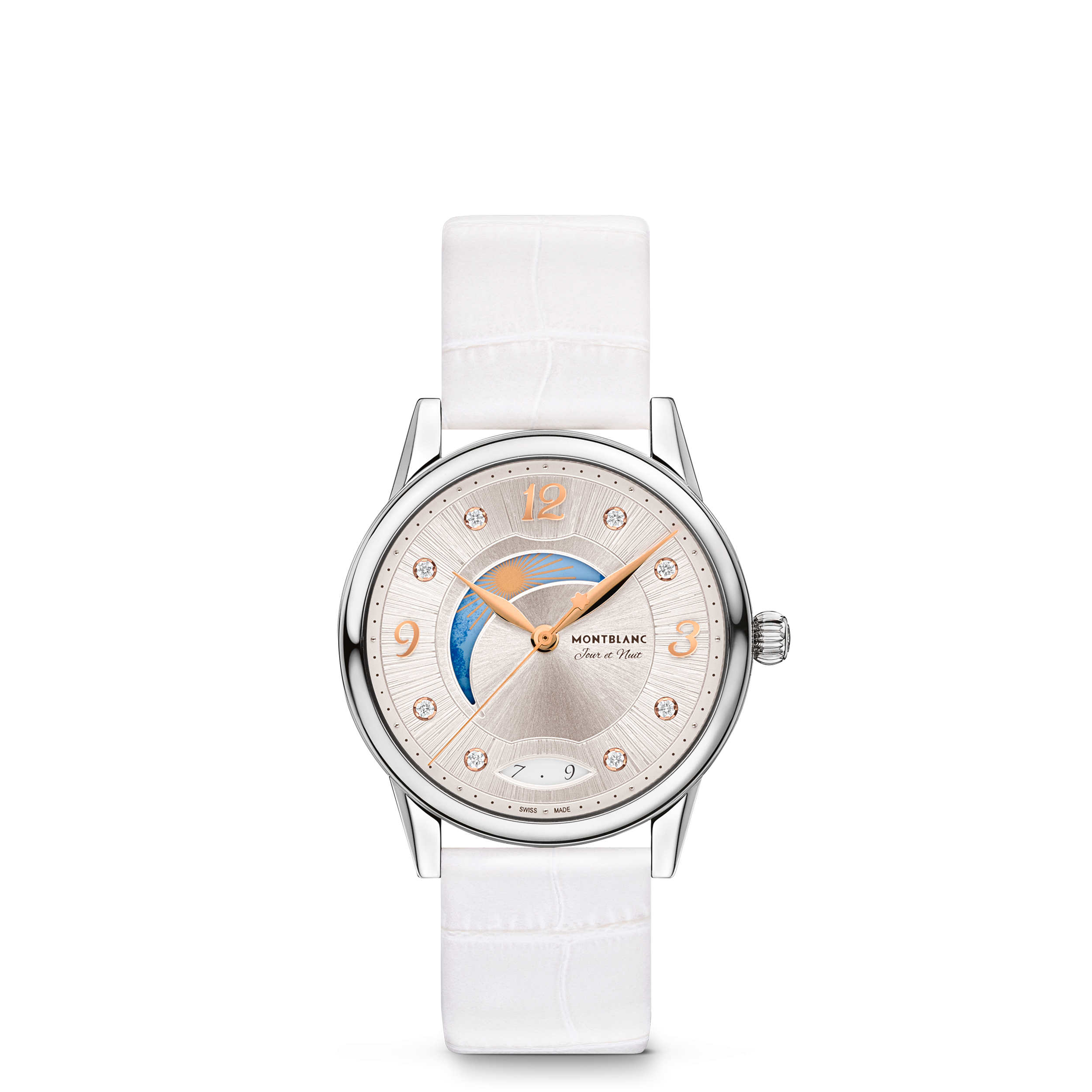 Montblanc - Bohème Day & Night 34 Mm - Steel - Mb133335 - Watch Women's White