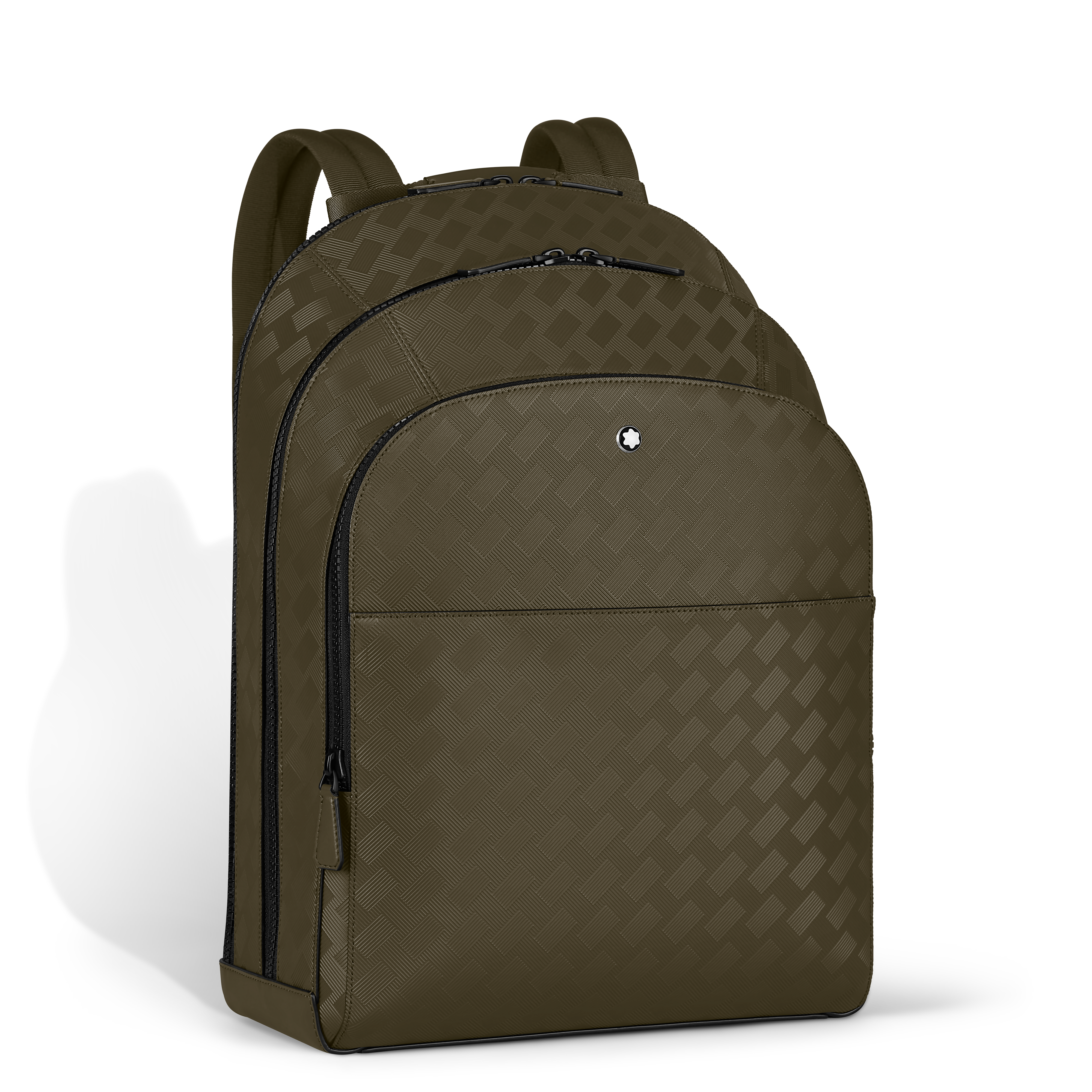  Montblanc - Zaino Modello Grande Con 3 Compartimenti In Pelle Extreme - Kaki - Pellame - Mb221592 - Zaini 