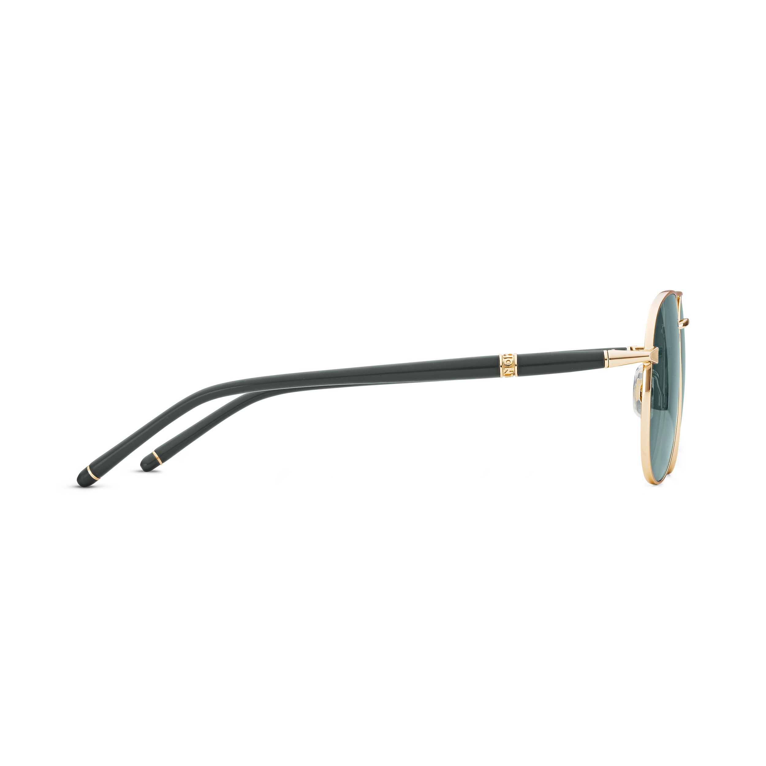  Montblanc - Quadratische Sonnenbrille Mit Goldfarbenem Metallrahmen - Gold - Metall - Mb133466 - Sonnenbrillen 