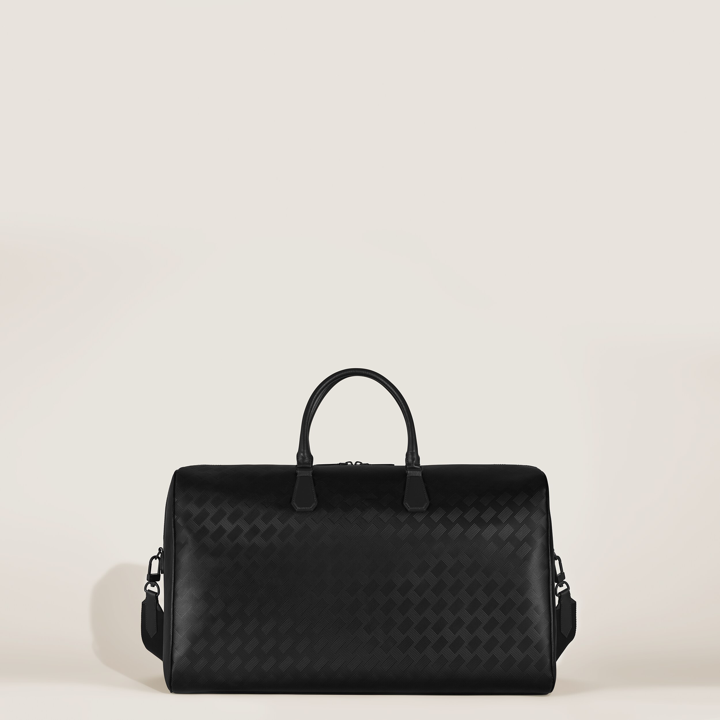  Montblanc - Weekender Bag 55 Aus Extreme Leder - Schwarz - Leder - Mb198850 - Duffle Bags 