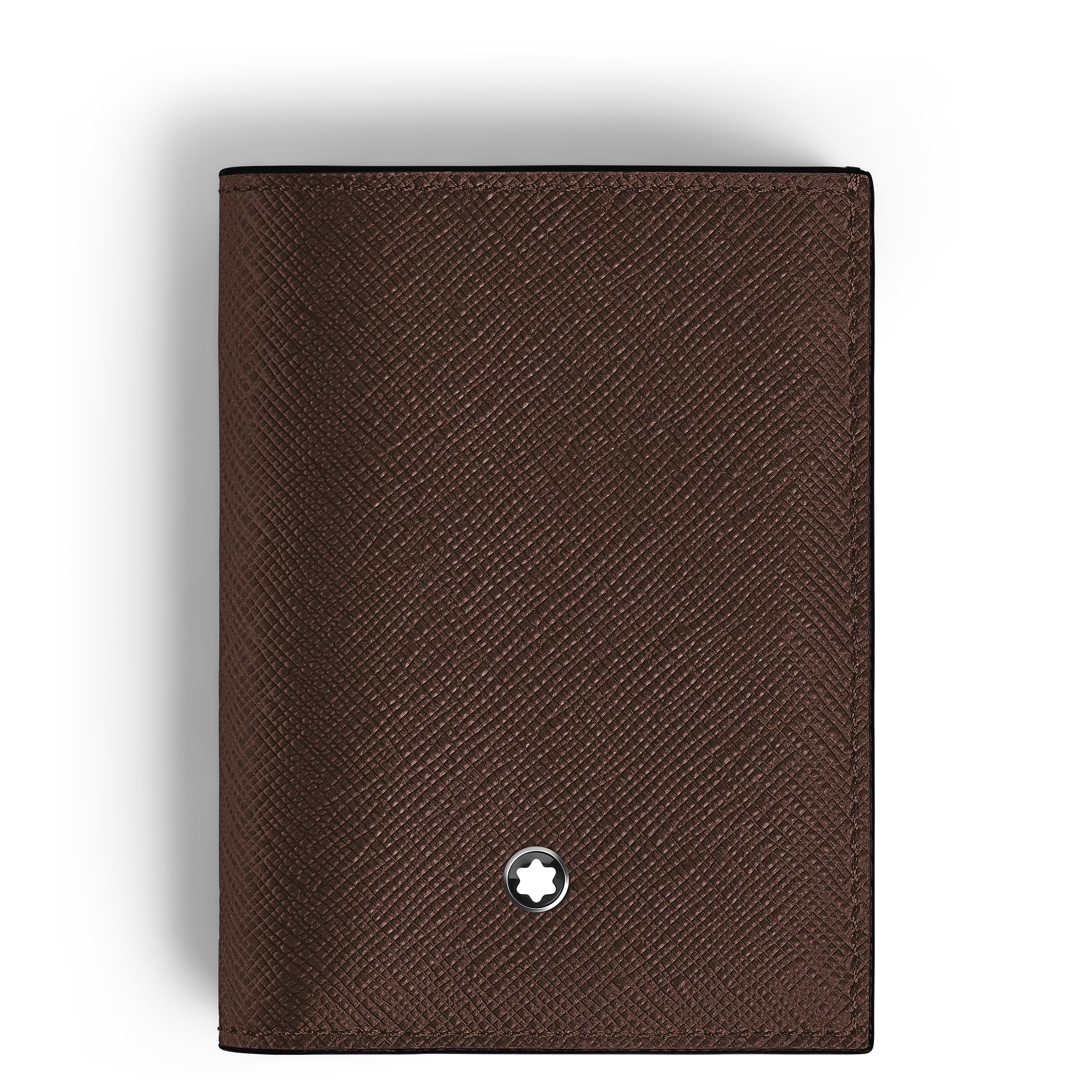 Montblanc - Mini Wallet 4Cc In Sartorial Leather - Leather - Mb222989 - Wallets   Ebony Colour