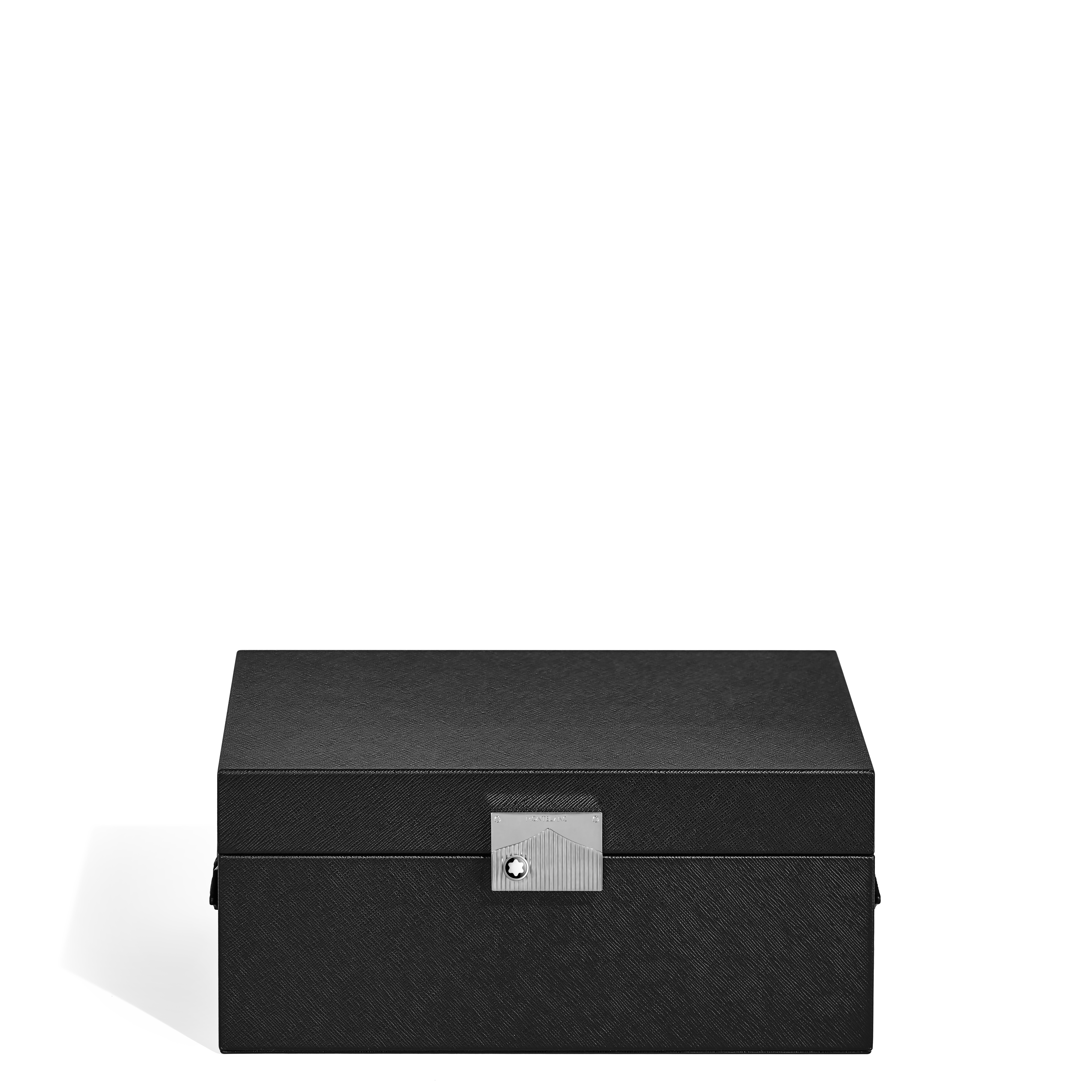  Montblanc - Coffret De Collectionneur Pour Montres - Noir - Cuir - Mb135591 - Coffrets De Collectionneur 