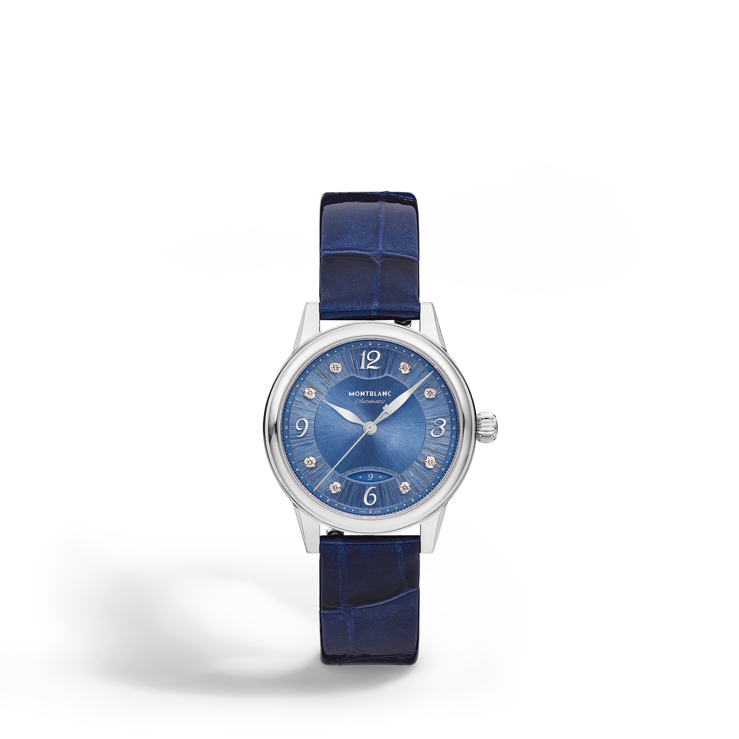 Montblanc - Bohème Automatic Date 30 Mm - Steel - Mb133306 - Watch Women's Blue