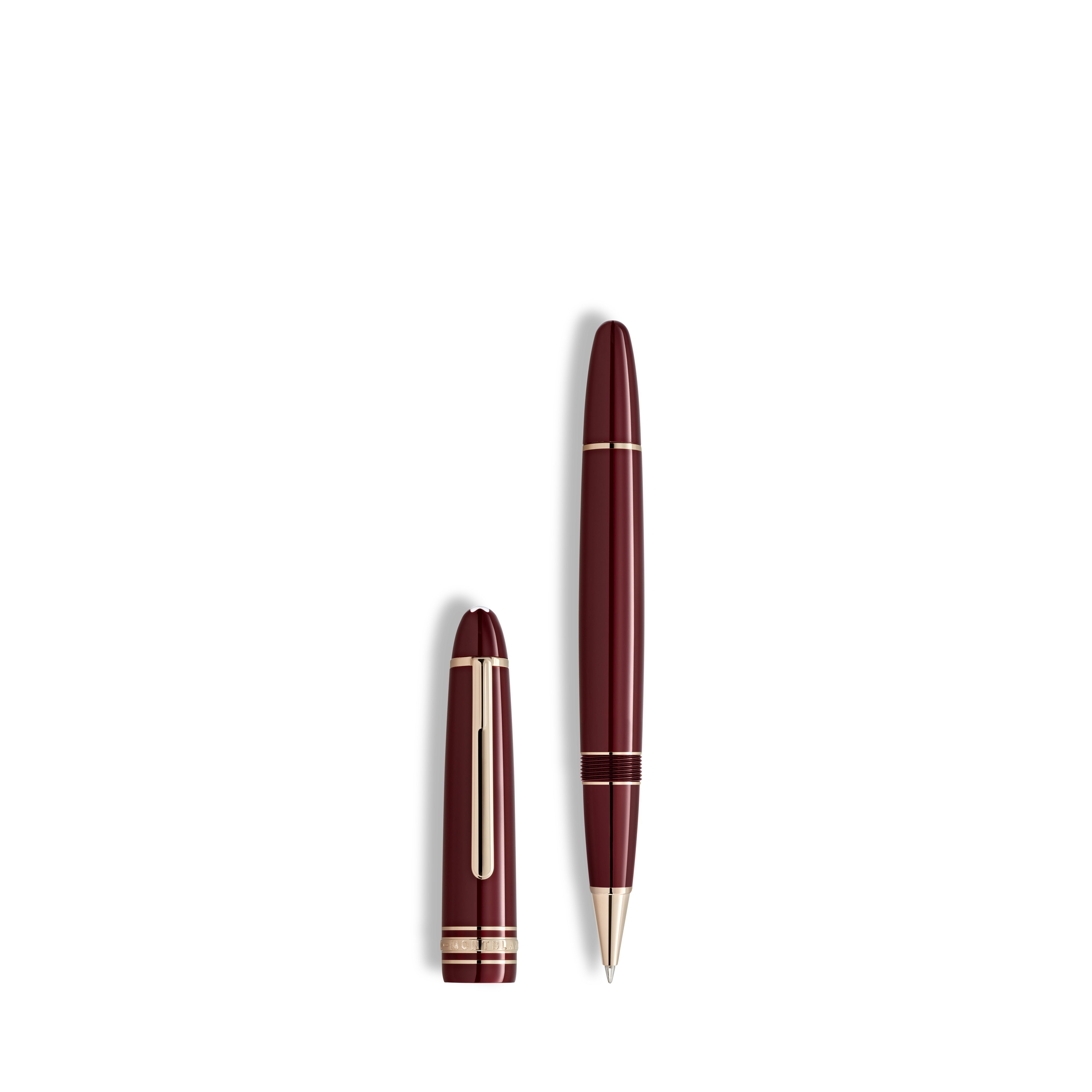 Montblanc - Meisterstück Legrand Rollerball - Precious Resin - Mb133003 - Rollerballs   Burgundy Red