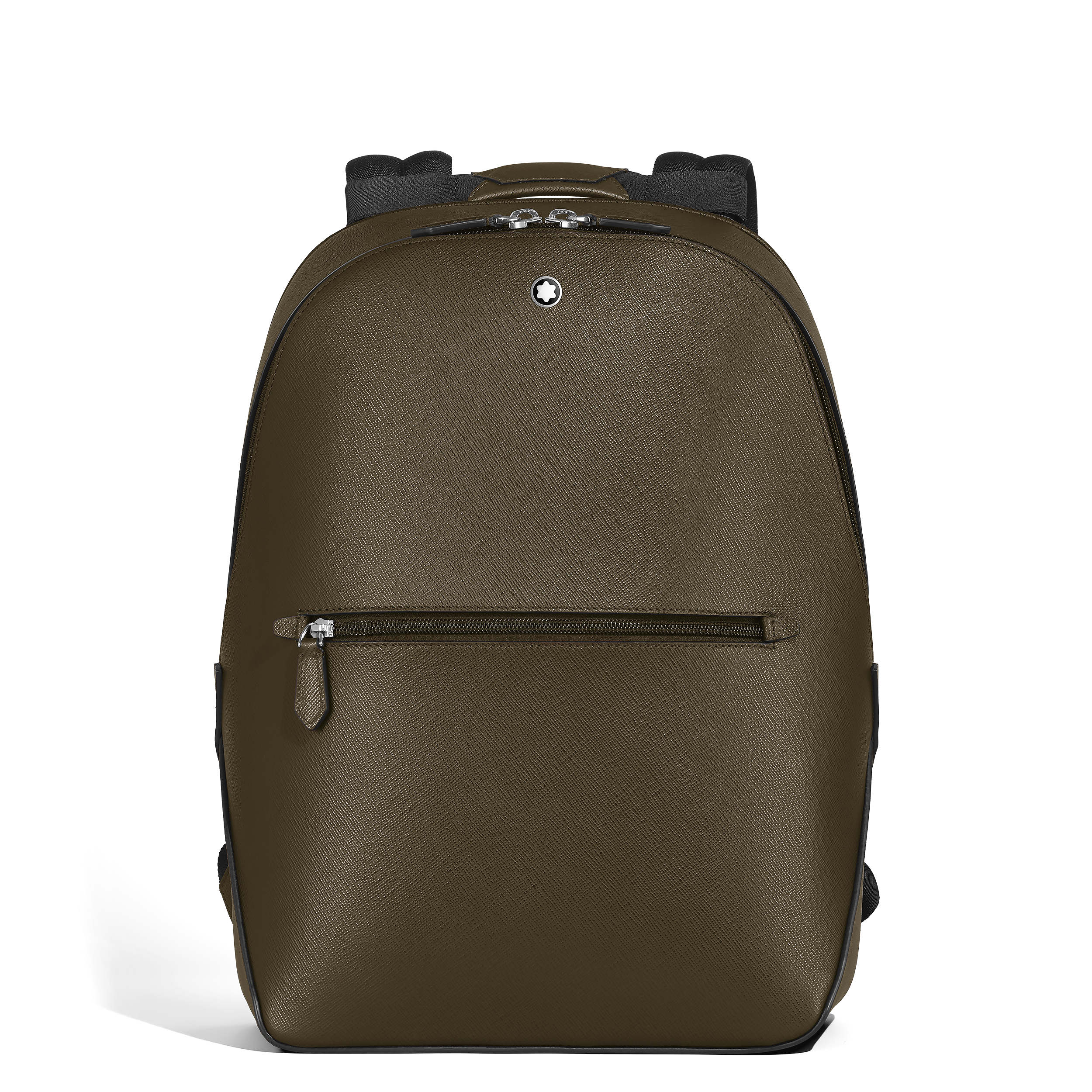 Montblanc - Small Backpack In Sartorial Leather - Leather - Mb221544 - Backpacks   Khaki