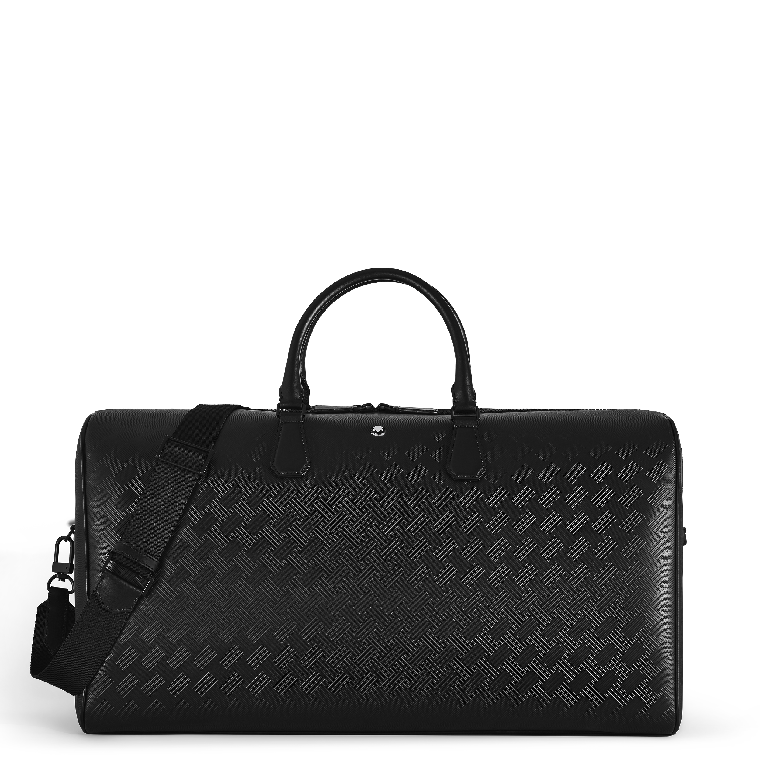 Montblanc - Weekender Bag 55 In Extreme Leather - Leather - Mb198850 - Duffle Bags   Black