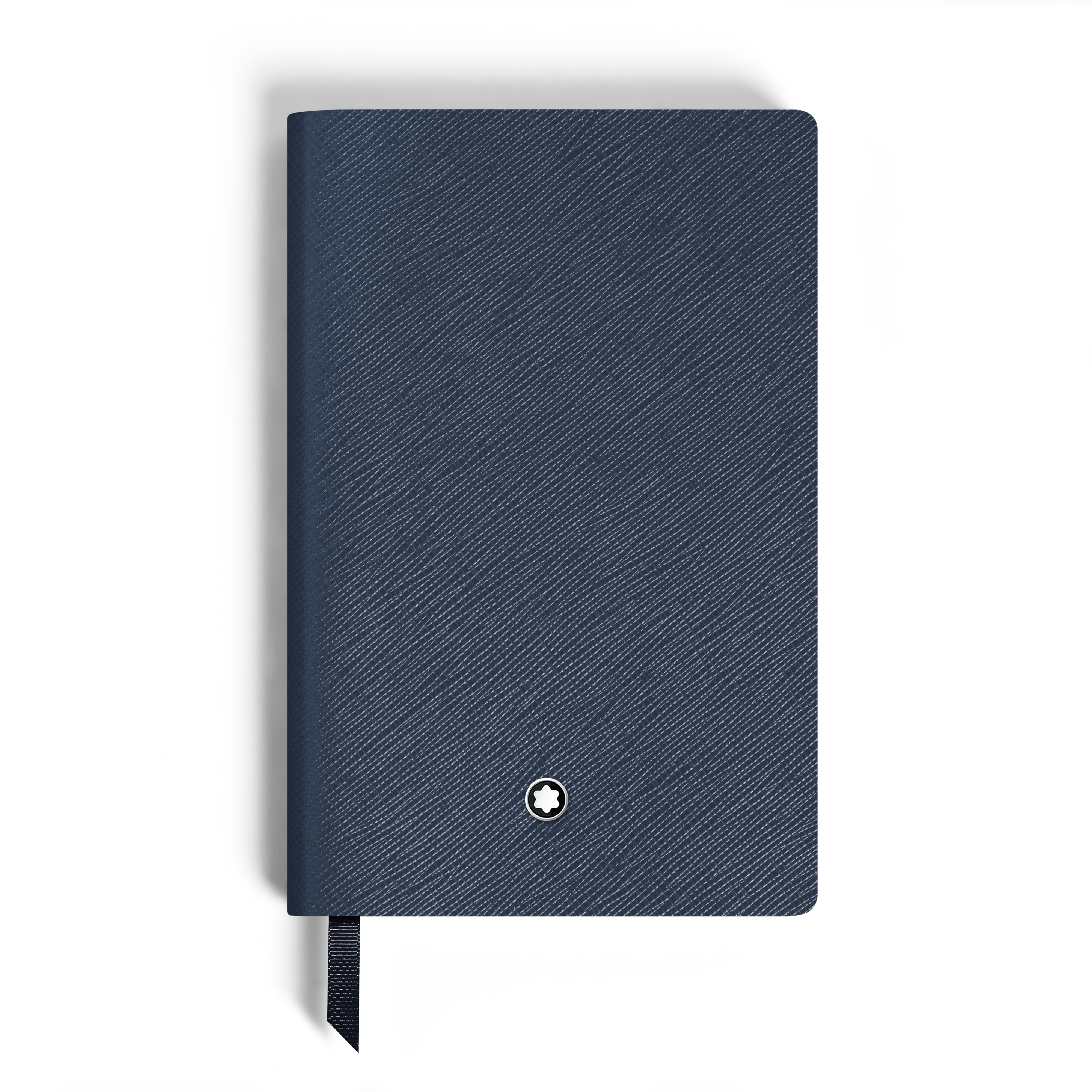 Montblanc - Small Notebook In Sartorial Leather  Lined Pages - Paper - Mb134723 - Notebooks   Blue