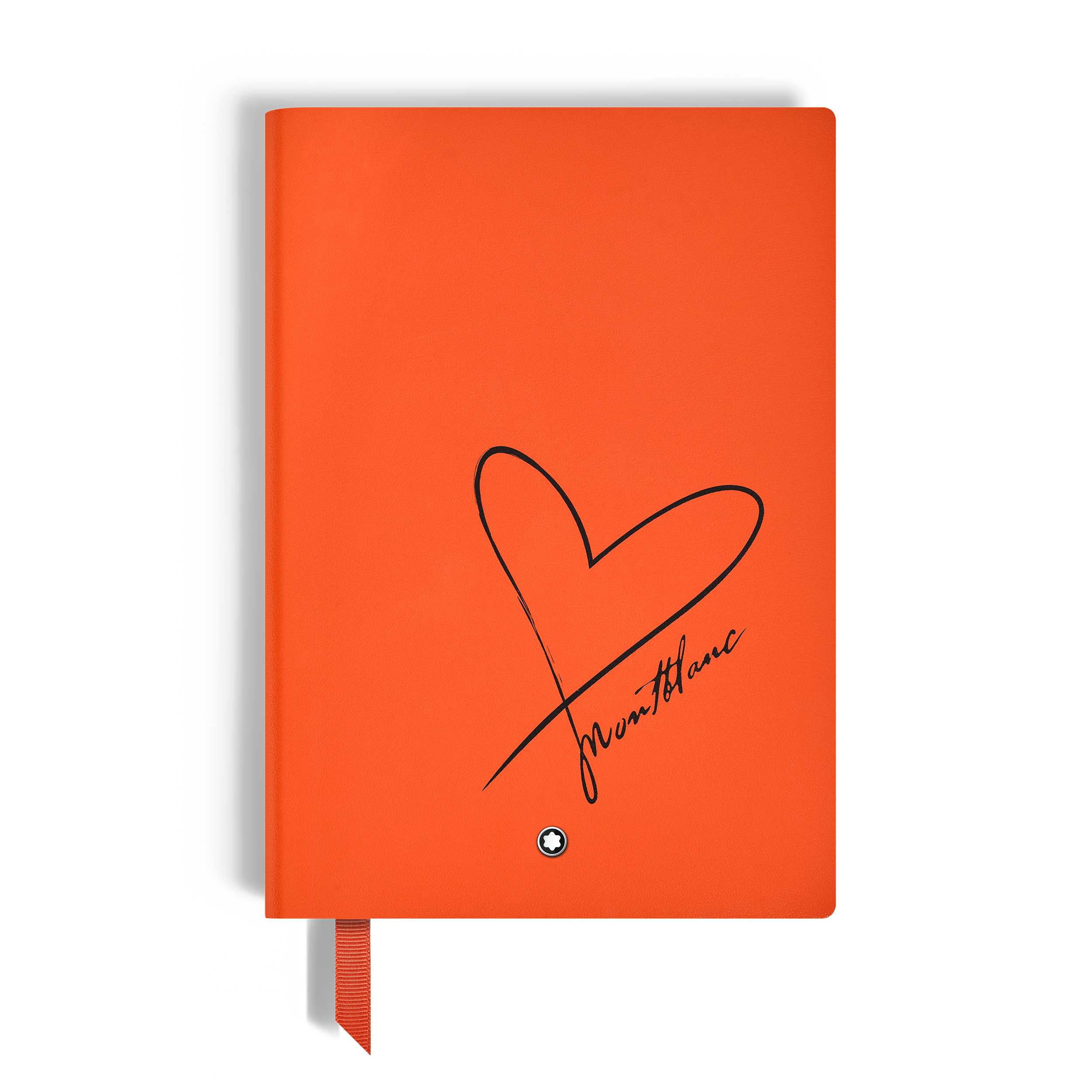 Montblanc - Medium Notebook In Soft Leather  Lined Pages - Paper - Mb136219 - Notebooks   Red