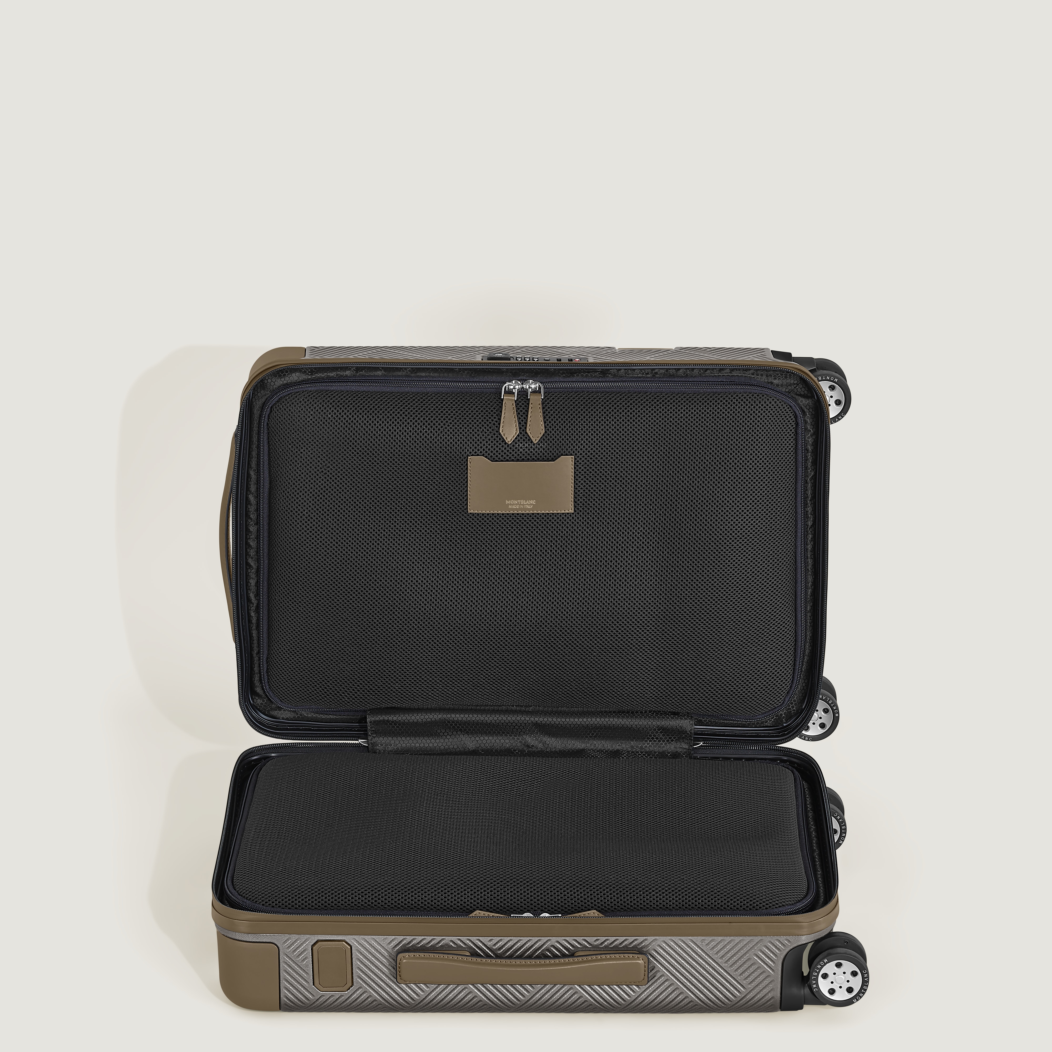  Montblanc - Valigia Da Cabina Compatta #my4810 - Acciaio Caldo - Policarbonato - Mb220300 - Bagagli A Mano 