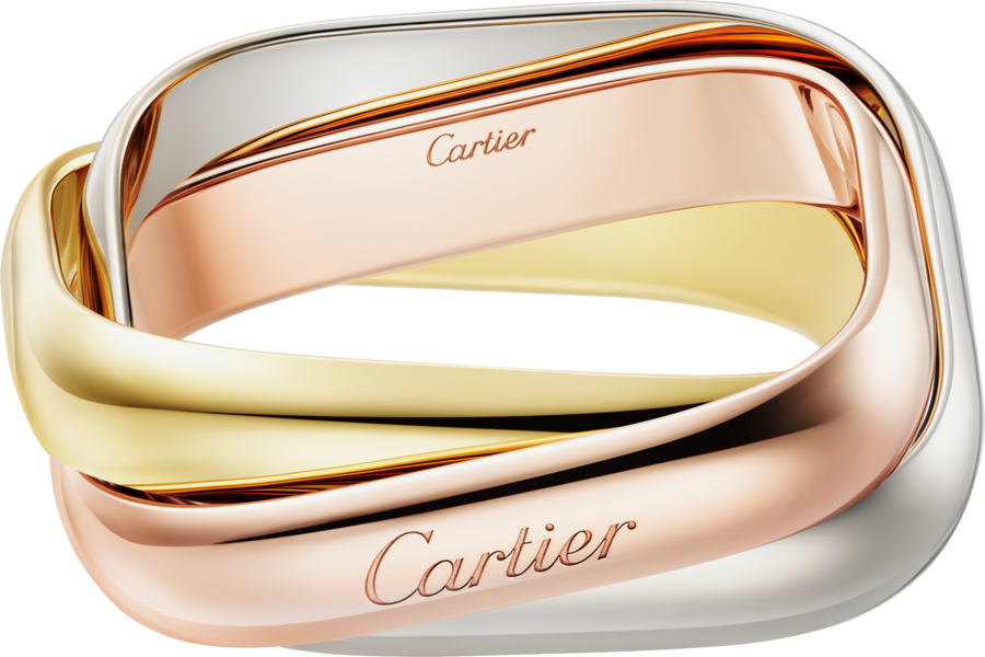 Trinity枕形戒指, 中号款