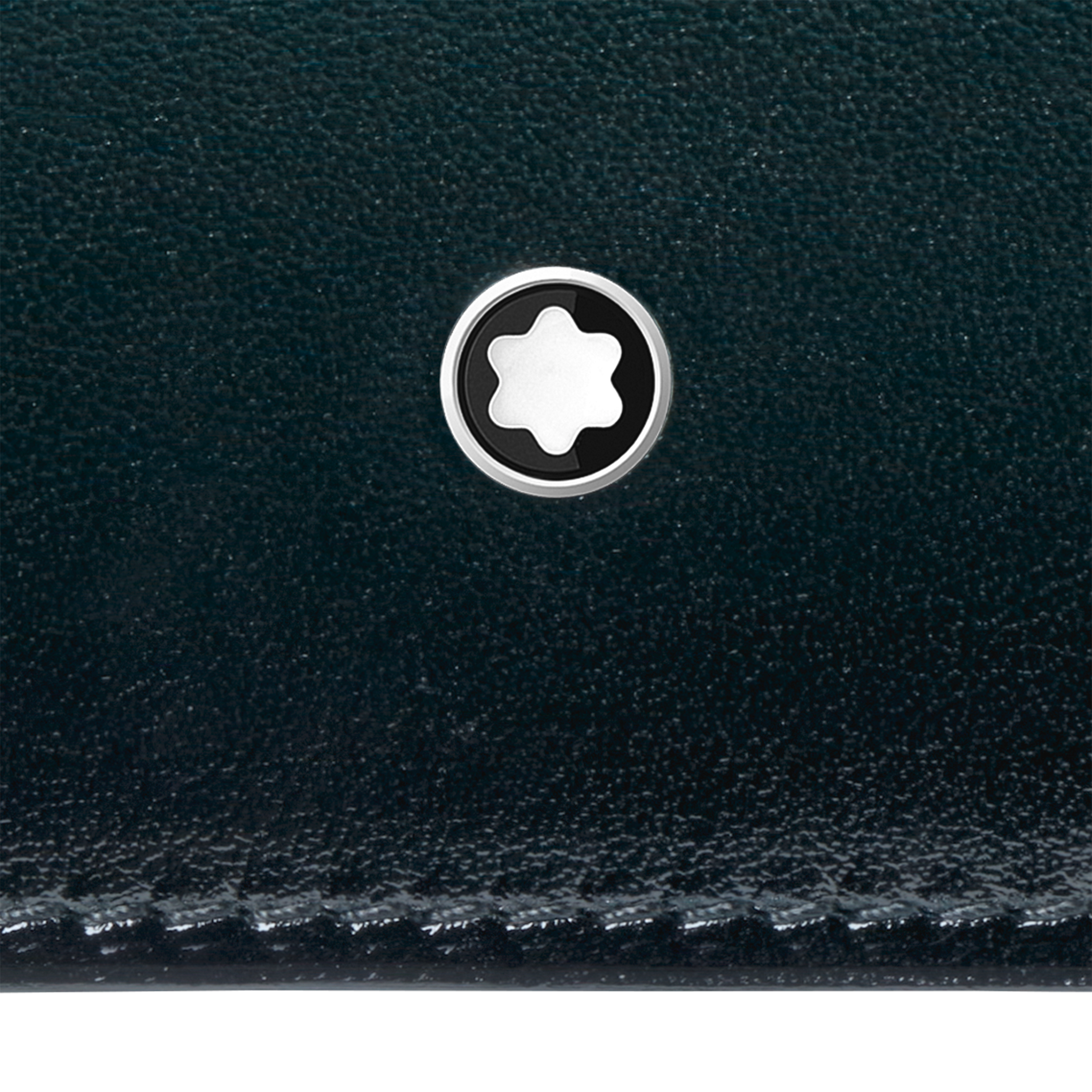 Montblanc - Cartera Para 6 Tarjetas De Piel Meisterstück Sfumato - Verde Británico Sfumato - Piel - Mb198271 - Carteras 