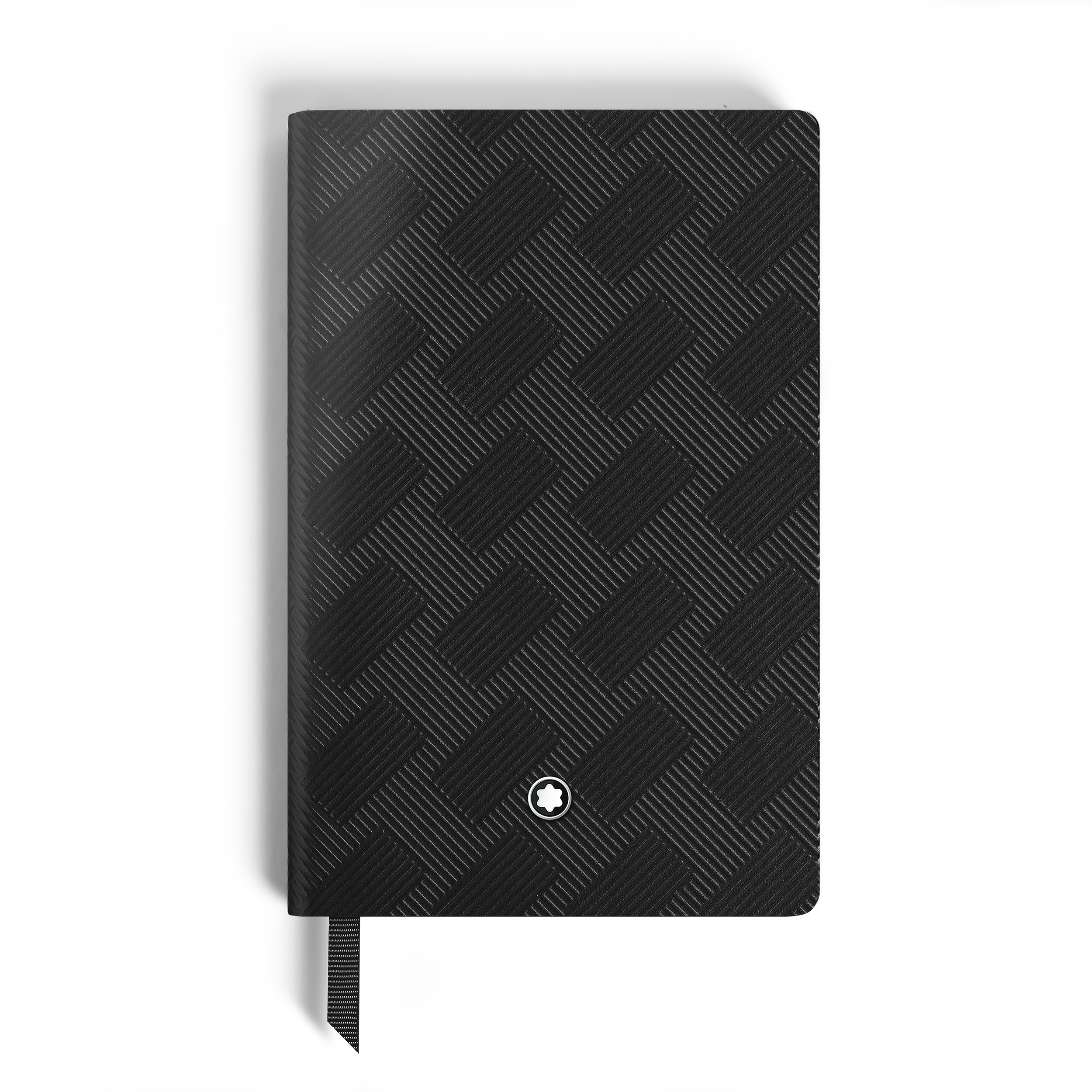 Montblanc - Small Notebook In Extreme Leather  Lined Pages - Paper - Mb136434 - Notebooks   Black