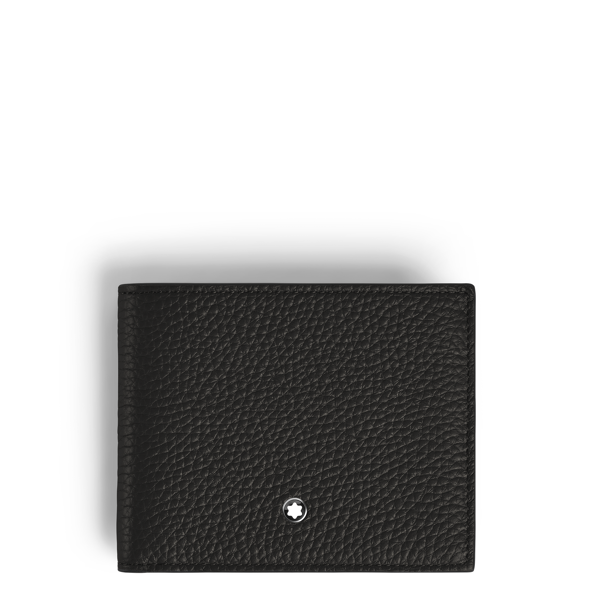 Montblanc - Wallet 4Cc With Coin Case In Grain Leather - Leather - Mb220217 - Coin Cases Men's Black
