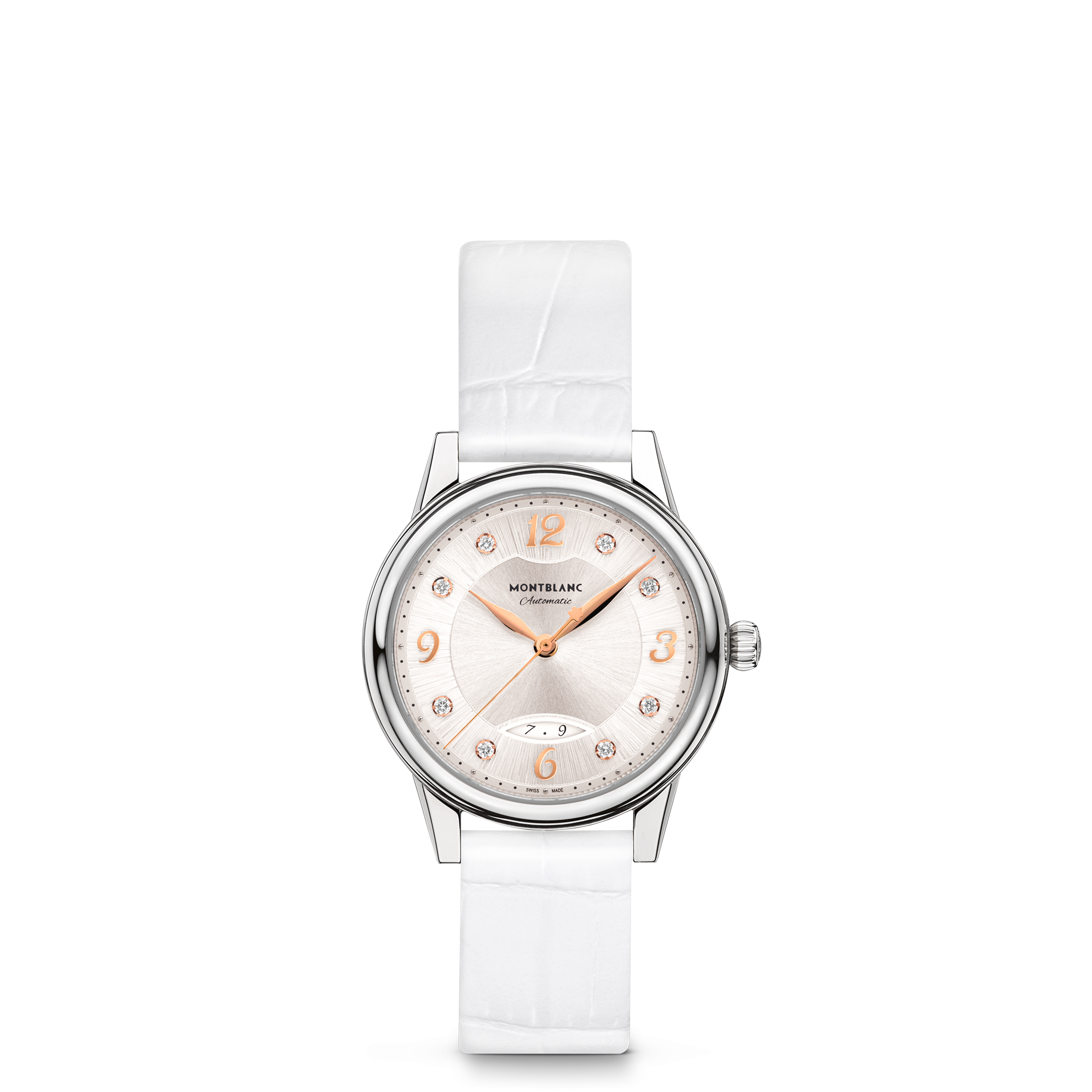 Montblanc - Bohème Automatic Date 30 Mm - Steel - Mb133305 - Watch Women's White