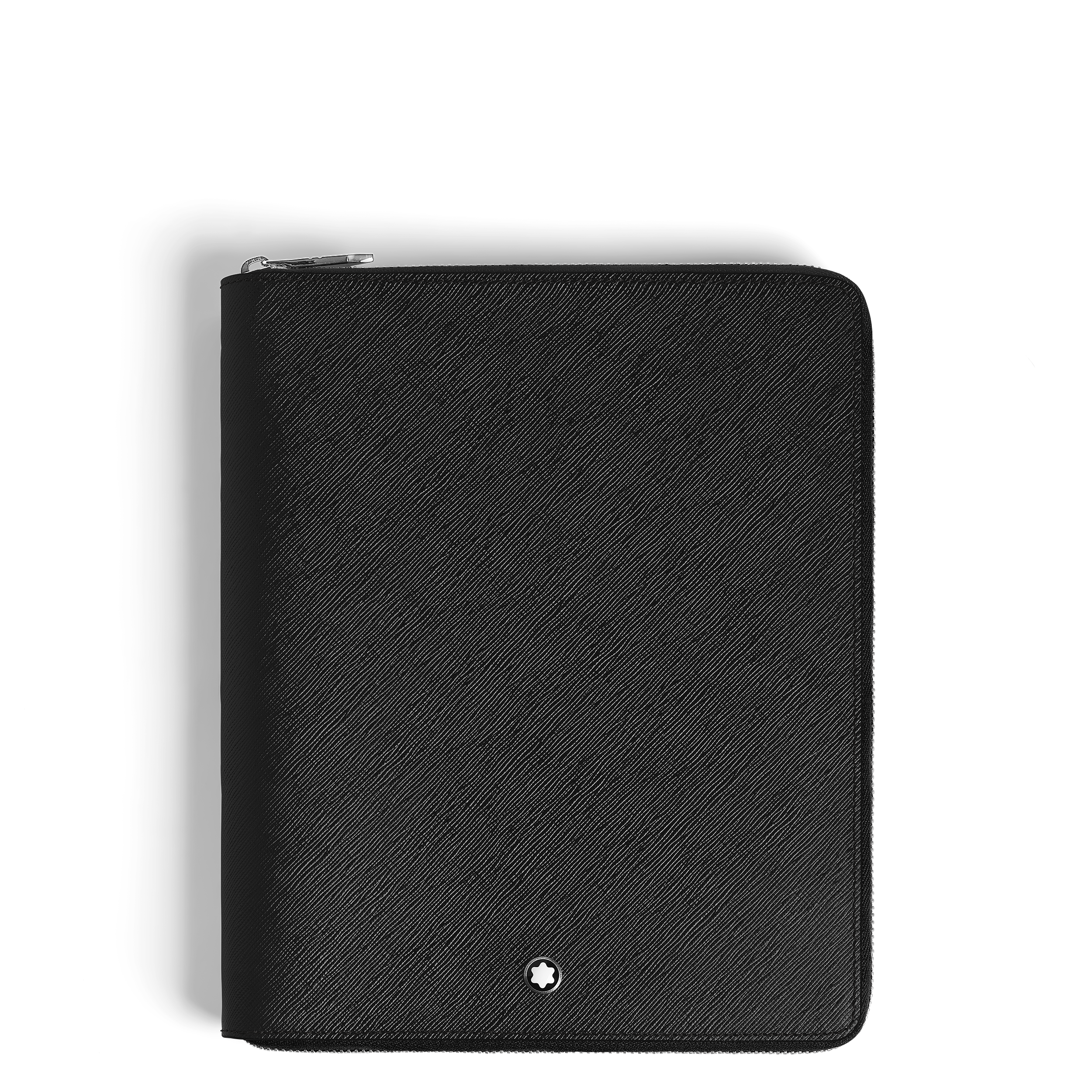 Montblanc - Small Notebook Holder In Sartorial Leather - Leather - Mb136840 - Notebook Holders   Black