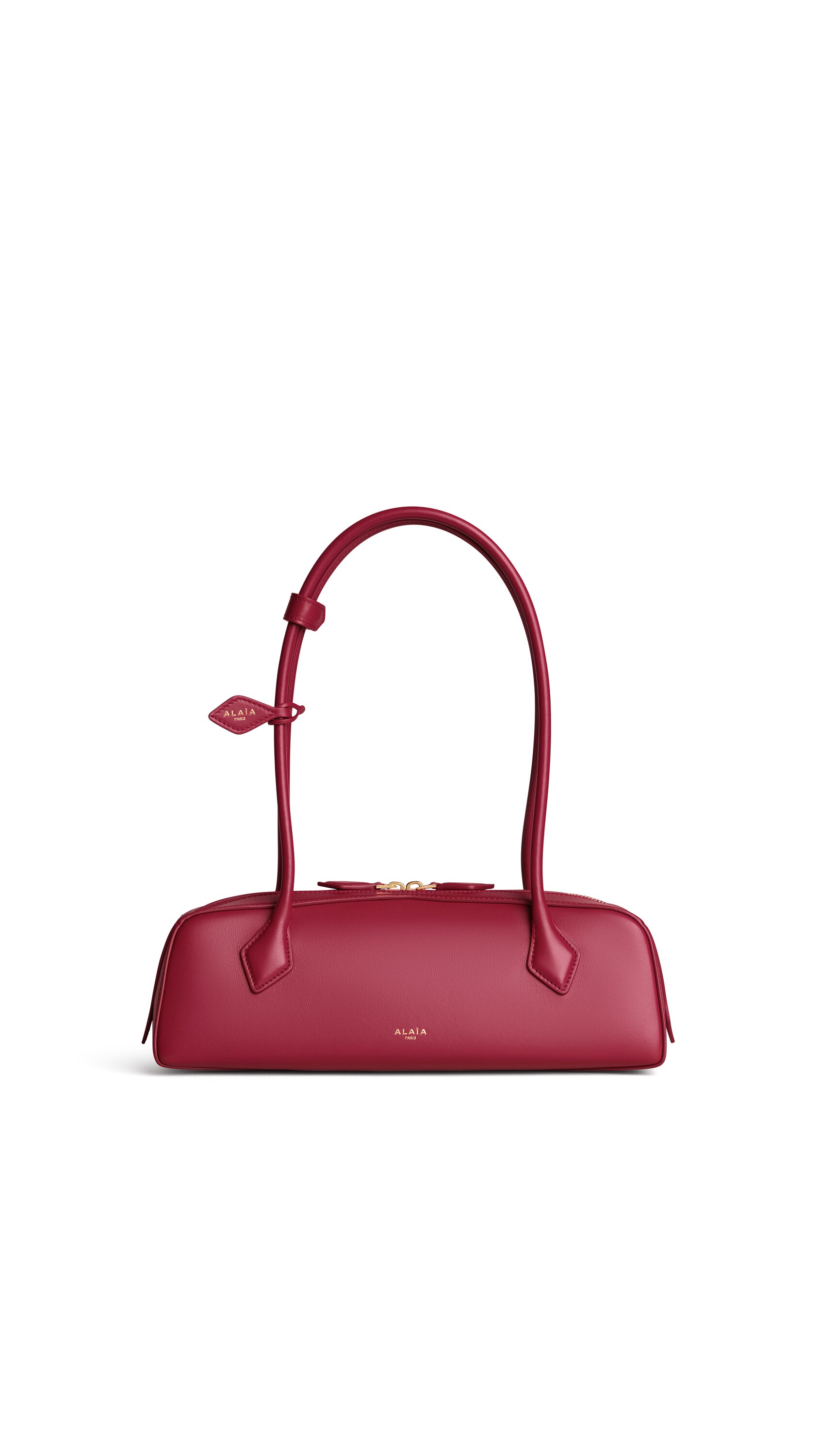 Alaïa Donna Carminio Borsa Le Teckel Media In Pelle Di Vitello Taglia Taglia Unica