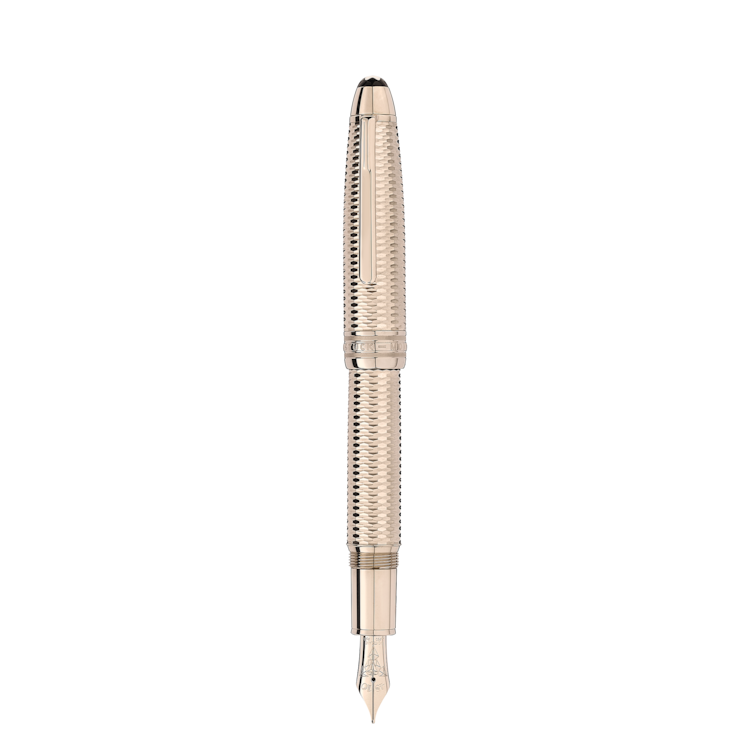 Meisterstück Geometry Solitaire Champagne Gold LeGrand Fountain Pen, image 1