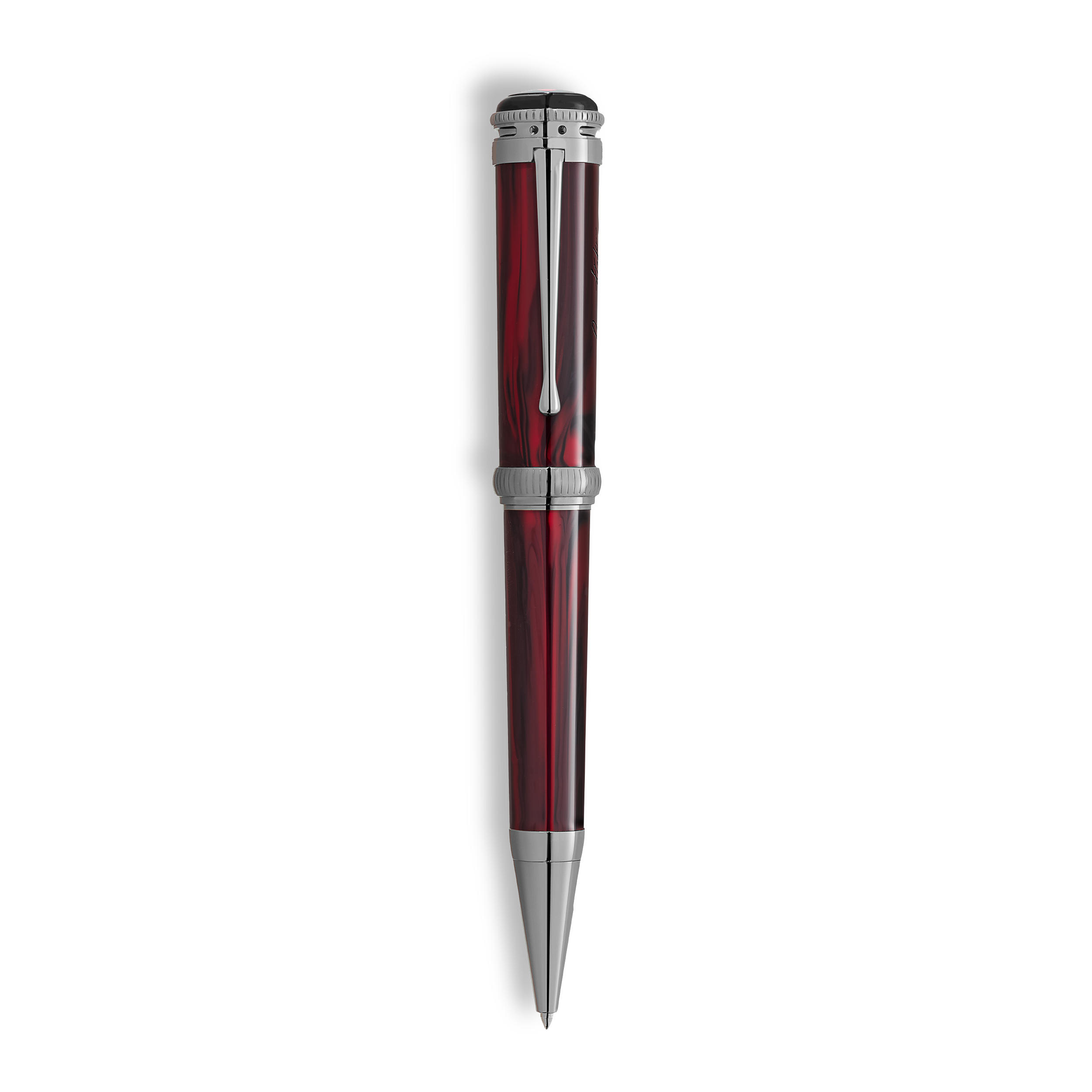 Montblanc - Writers Edition Homage To Bram Stoker Limited Edition Ballpoint - Precious Resin - Mb133420 - Ballpoints   Red